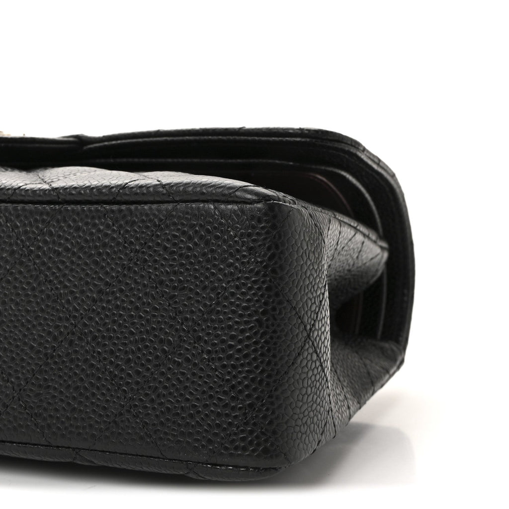 Chanel Caviar Quilted Small Double Flap Black