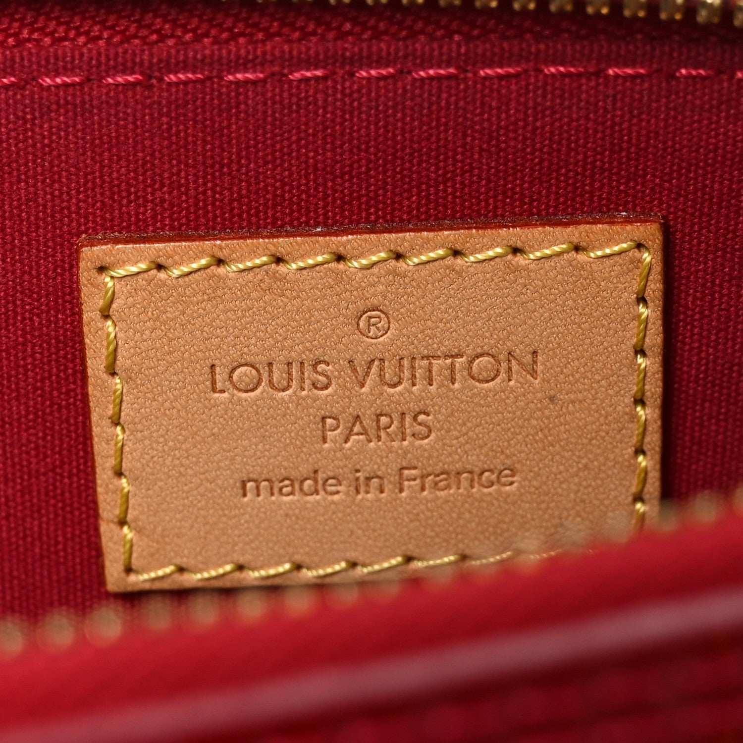 Louis Vuitton Vernis Alma BB Rose Indien