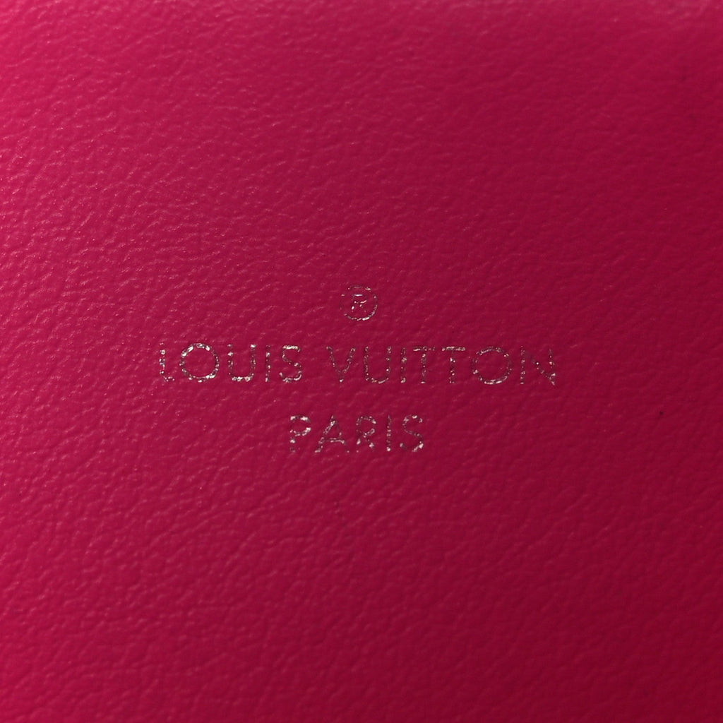Louis Vuitton Epi Pochette Felicie Black Hot Pink