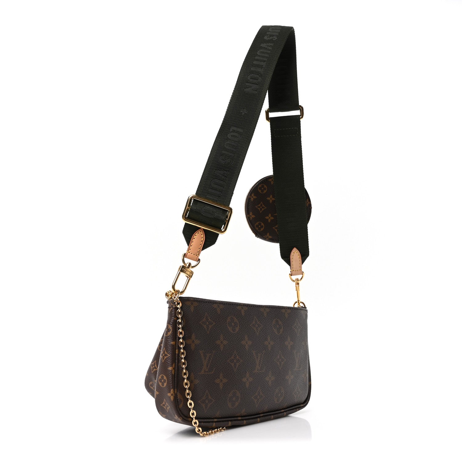 Louis Vuitton Monogram Multi Pochette Accessories Kaki