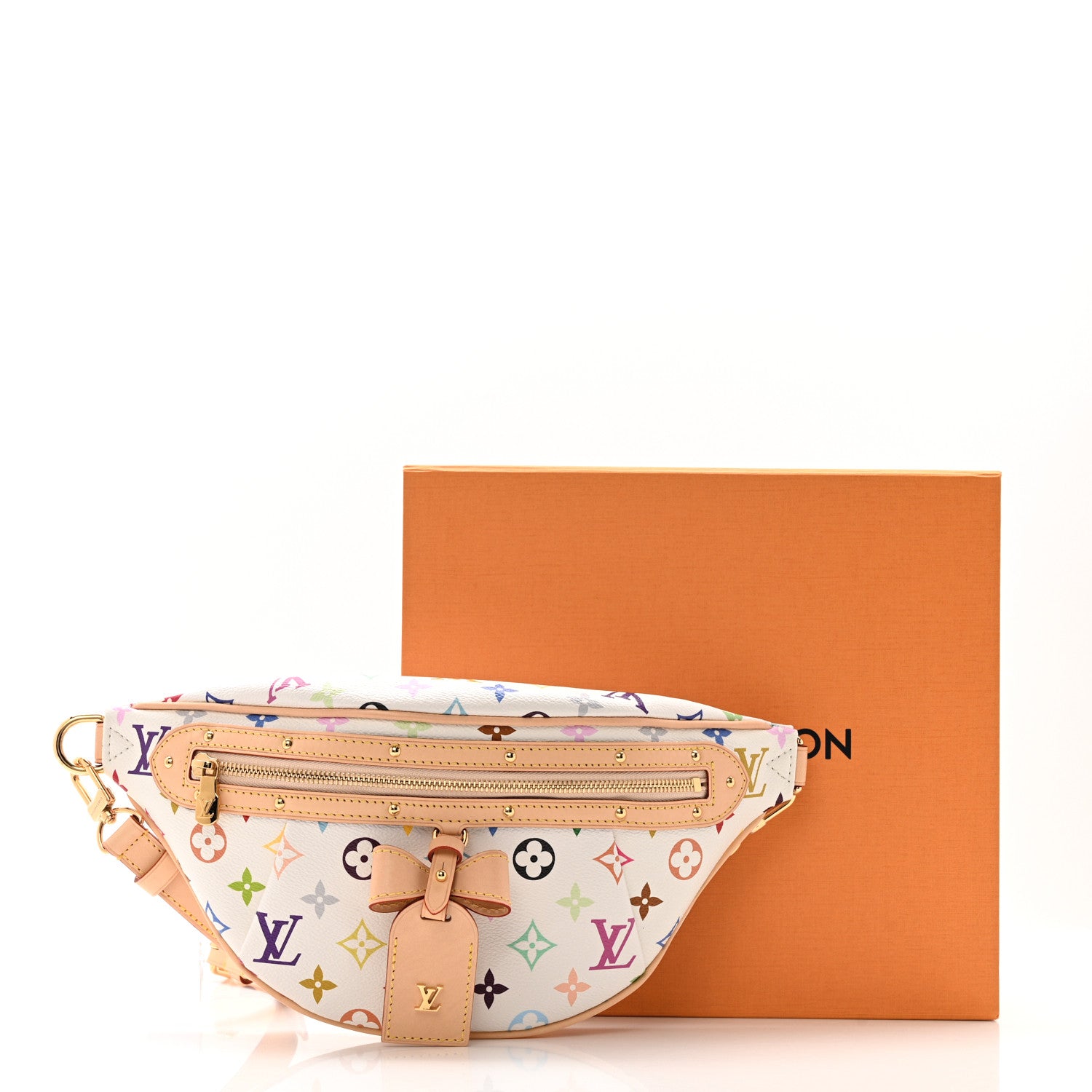 Louis Vuitton LV X TM Monogram Multicolor High Rise Bumbag White