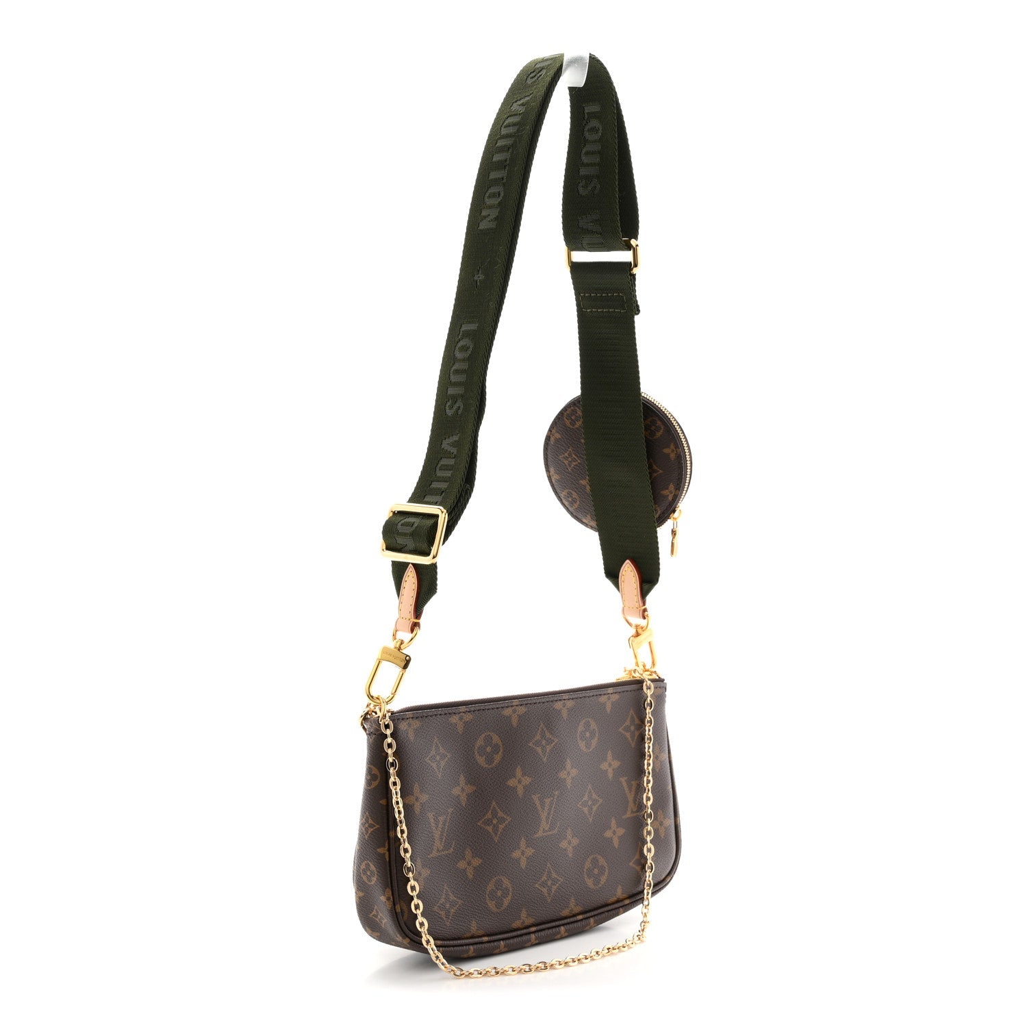 Louis Vuitton Monogram Multi Pochette Accessories Kaki