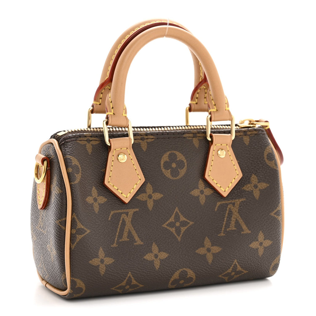 Louis Vuitton Monogram Nano Speedy Bandouliere