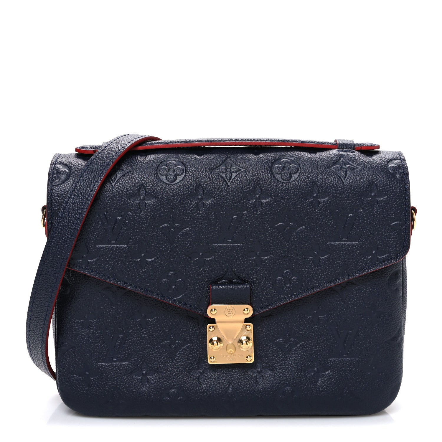 Louis Vuitton Empreinte Pochette Metis Marine Rouge