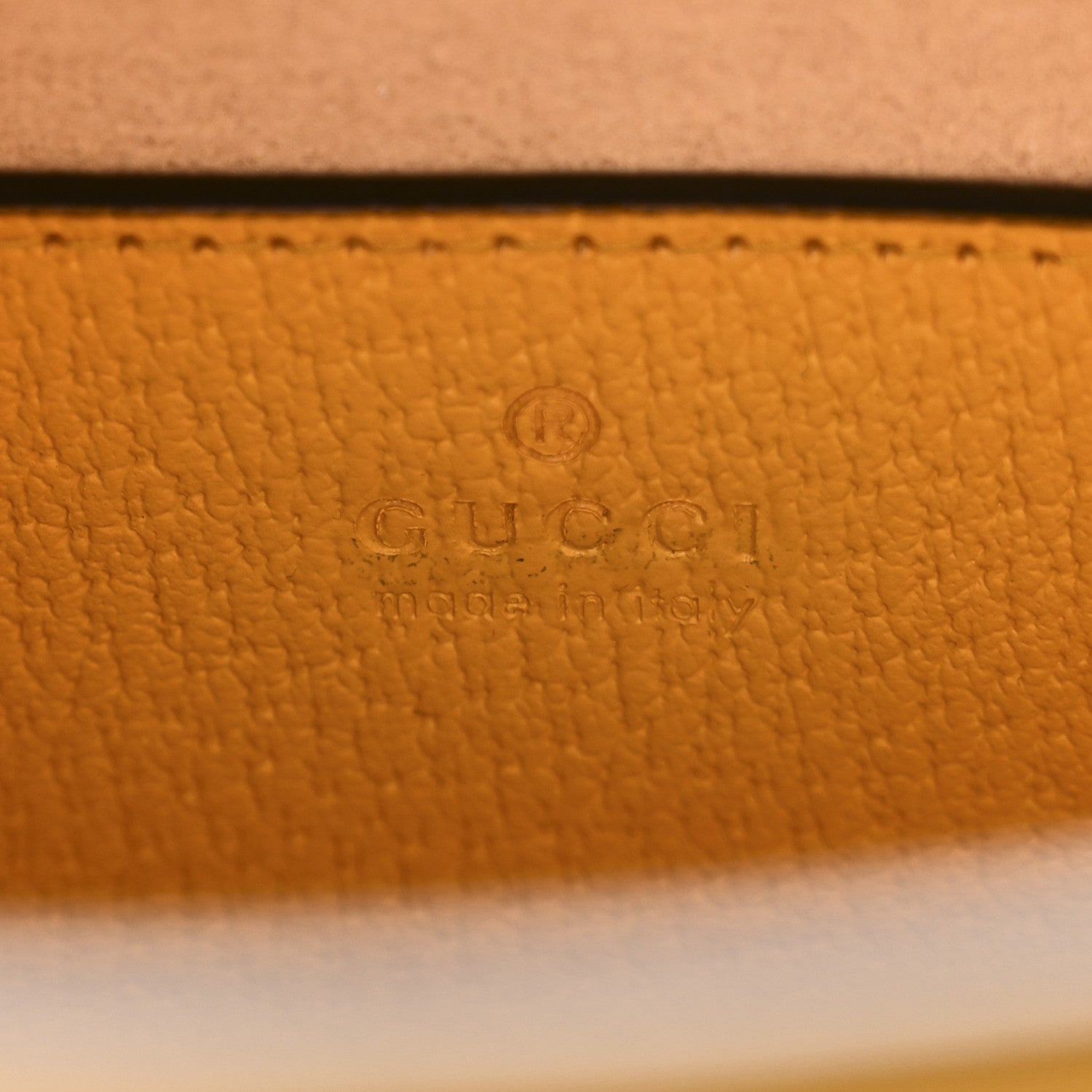 Gucci Textured Dollar Calfskin Web Small Diana Tote Bag Yellow Dusty Azure