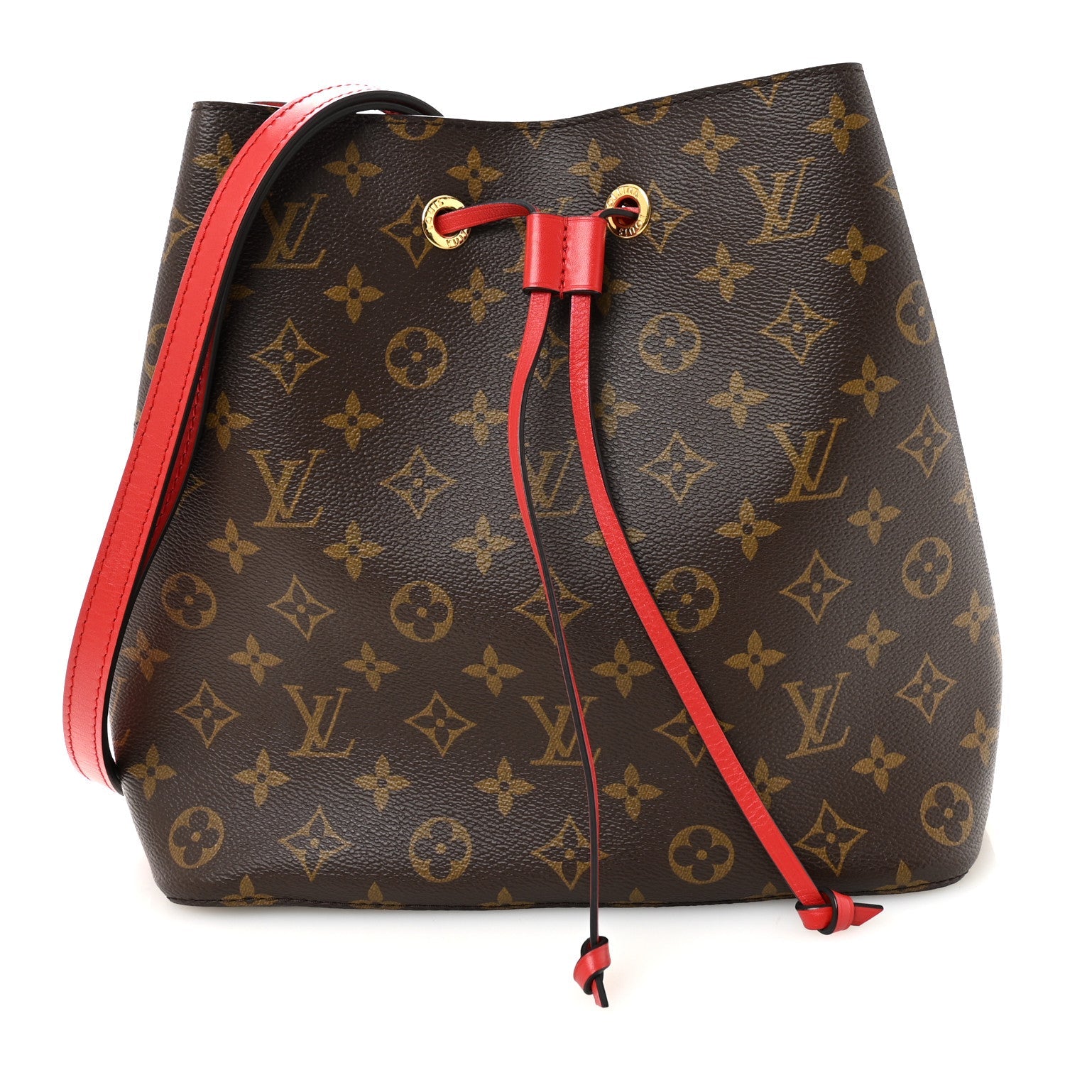 Louis Vuitton Monogram Neonoe MM Coquelicot