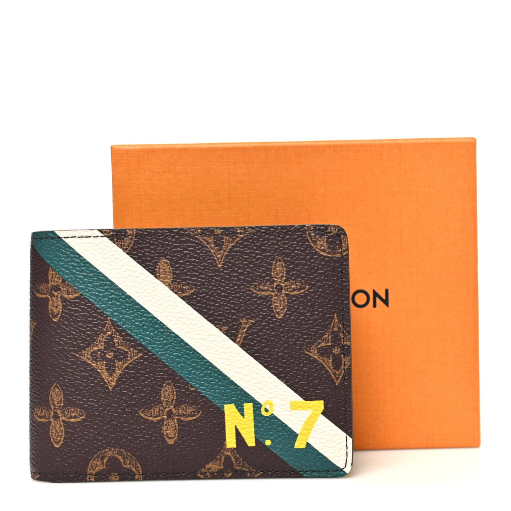 Louis Vuitton Monogram Vintage Calfskin Trunk L'œil Multiple Wallet