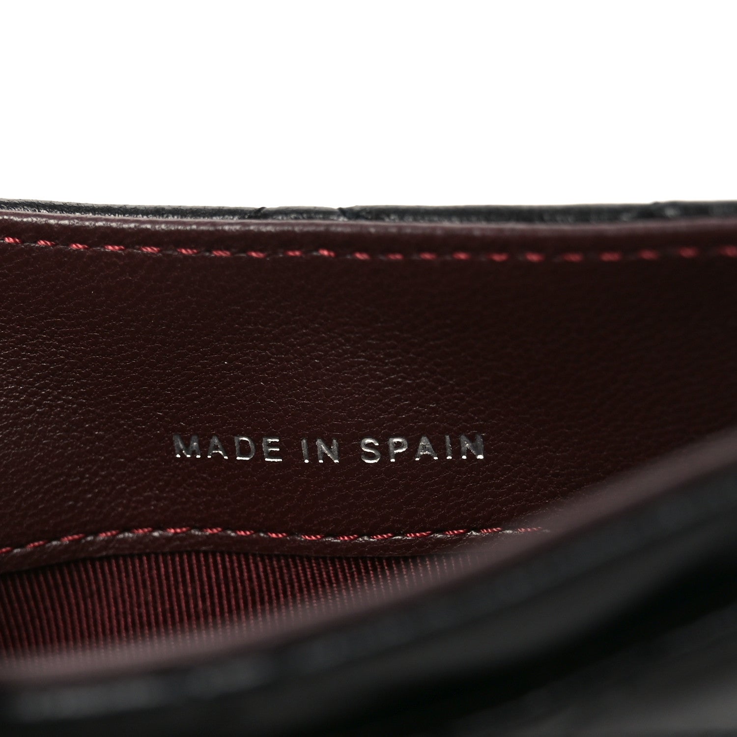 Lambskin Quilted Case Black