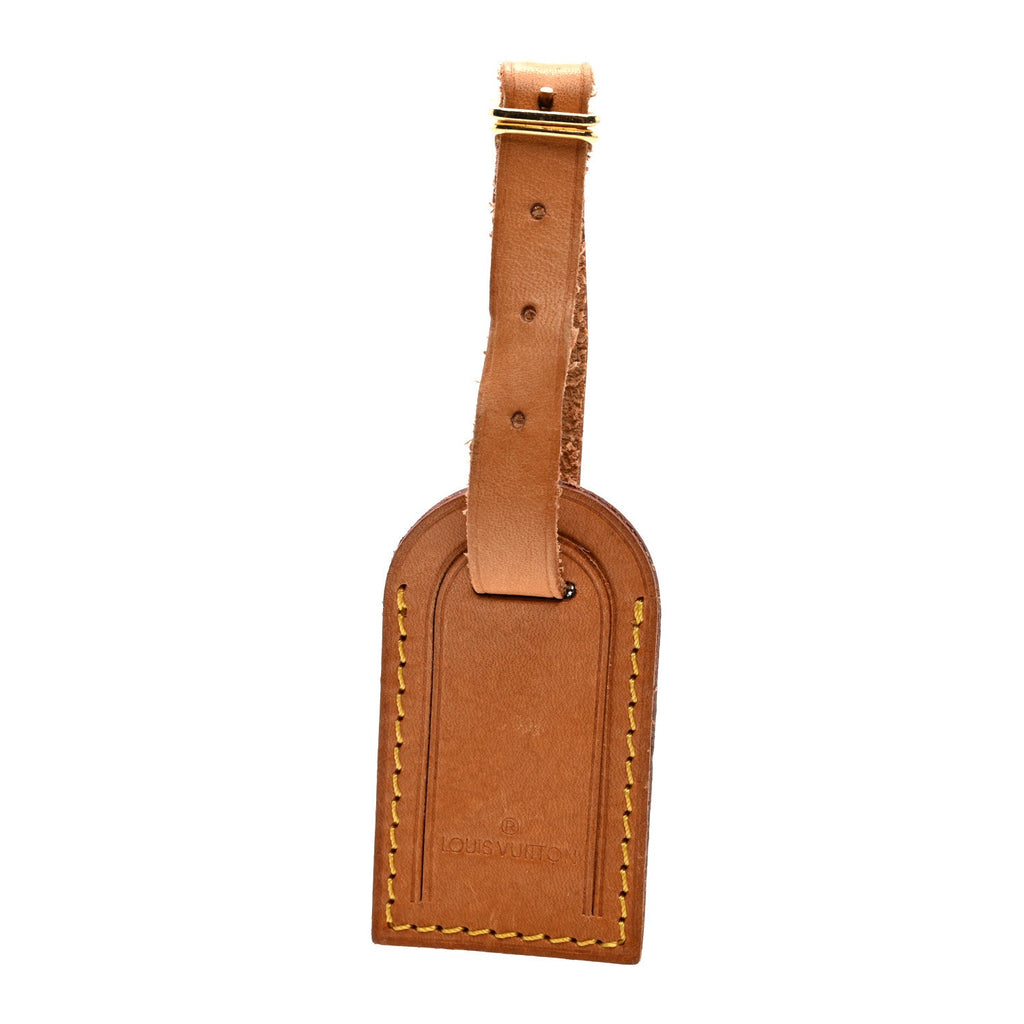 Louis Vuitton Vachetta Luggage Tag