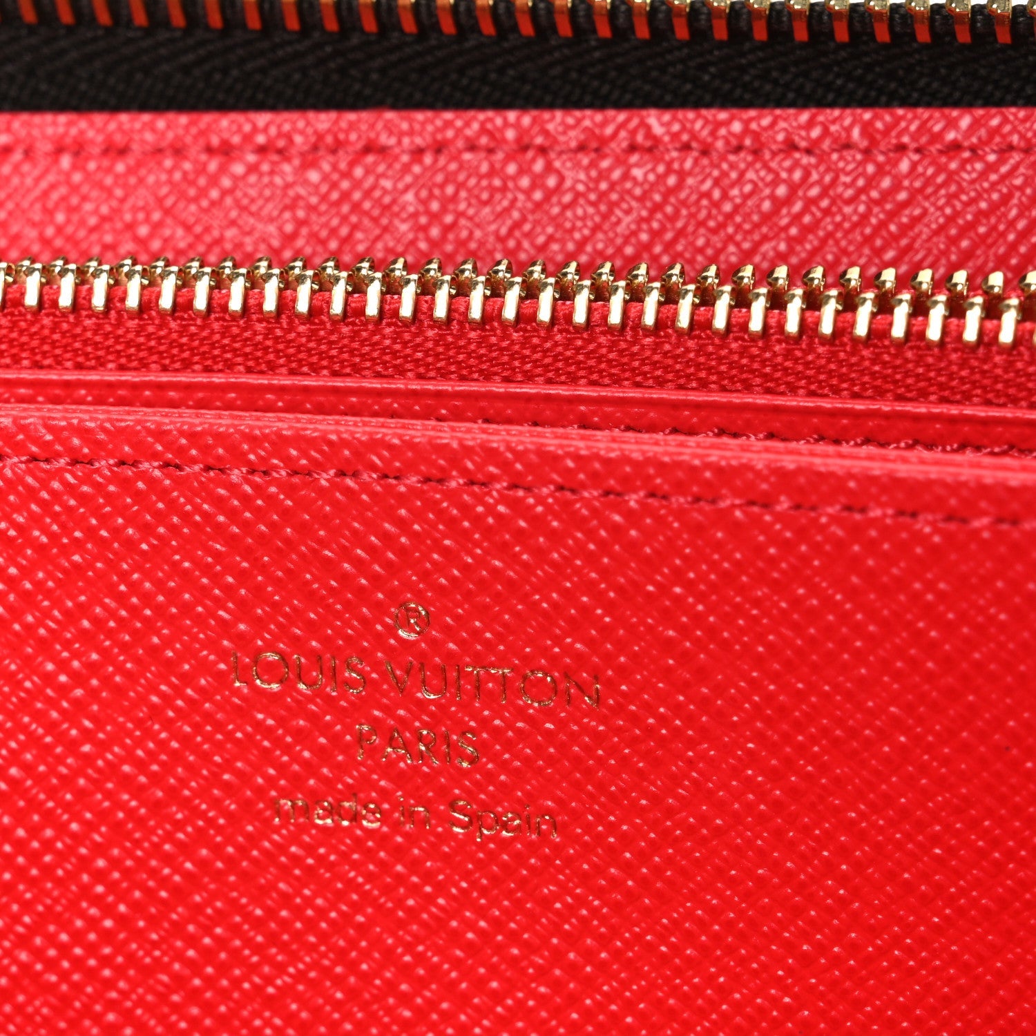Louis Vuitton Monogram 2016 Christmas Animation Zippy Wallet Rouge