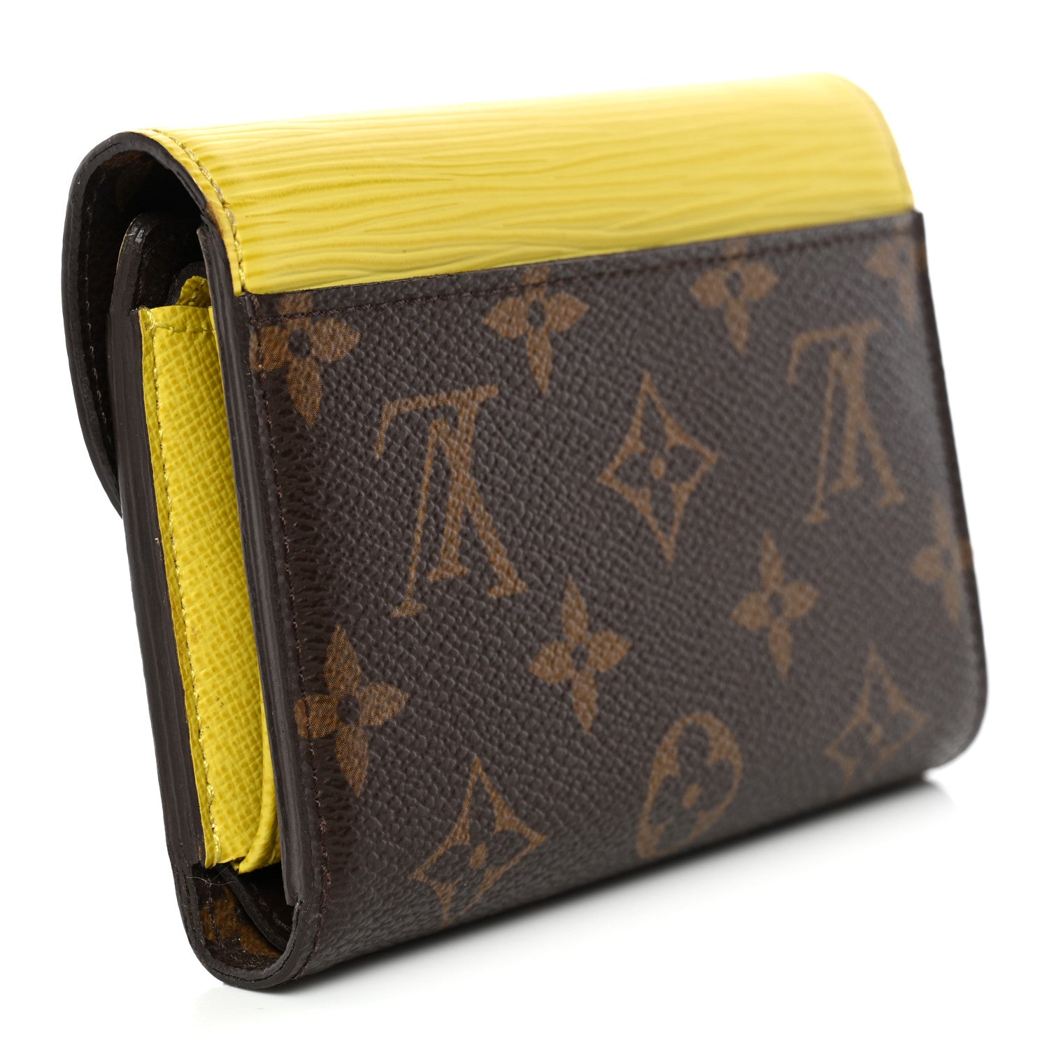 Louis Vuitton Epi Monogram Marie-Lou Compact Wallet Pistache