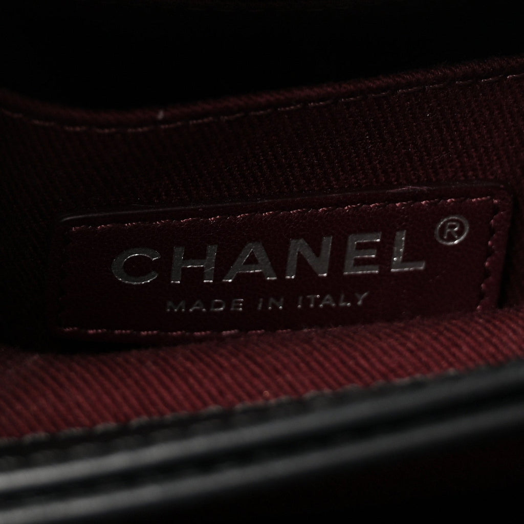Chanel Grained Calfskin Mini Neo Executive Shopper Tote Black