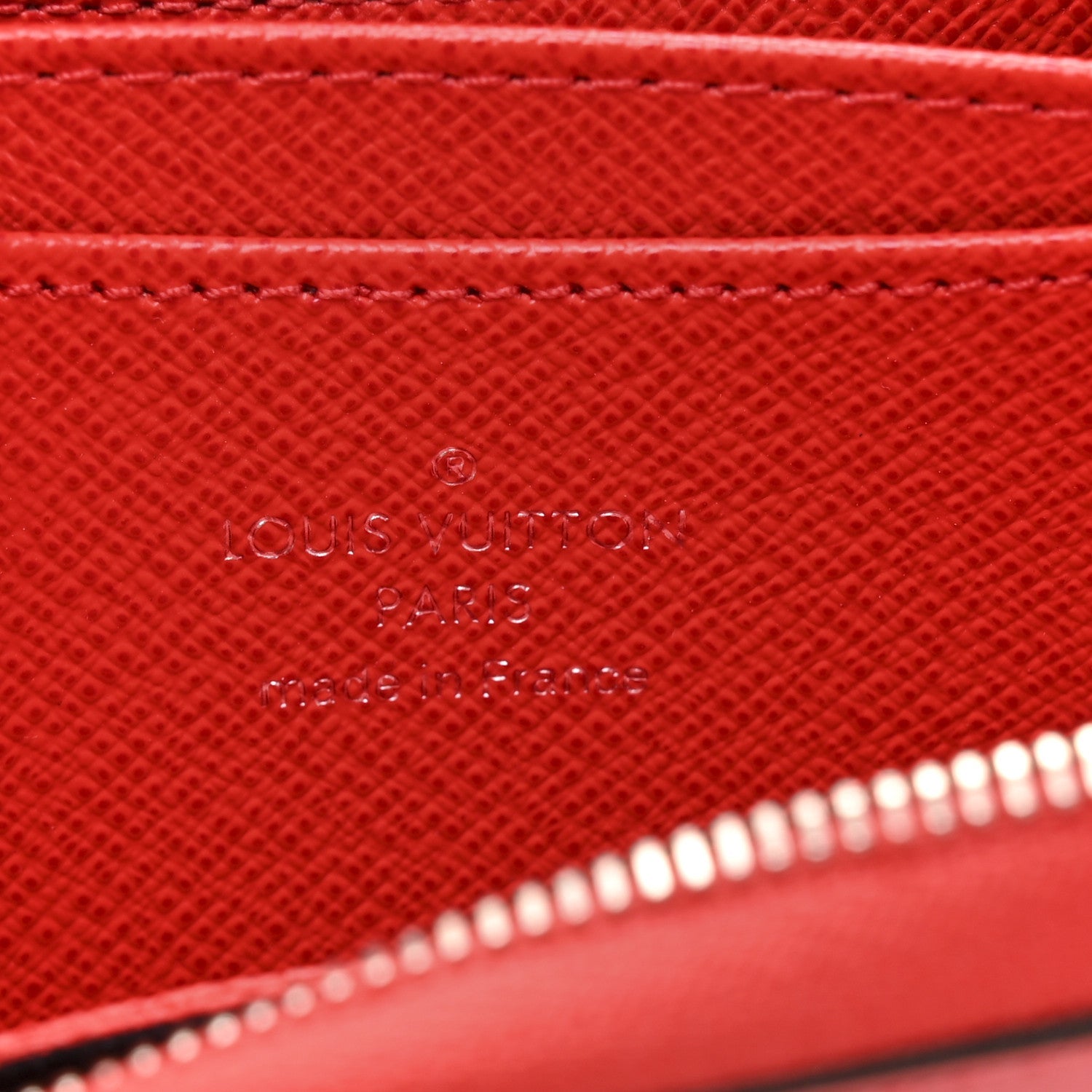 Louis Vuitton Epi Zippy Coin Purse Coquelicot