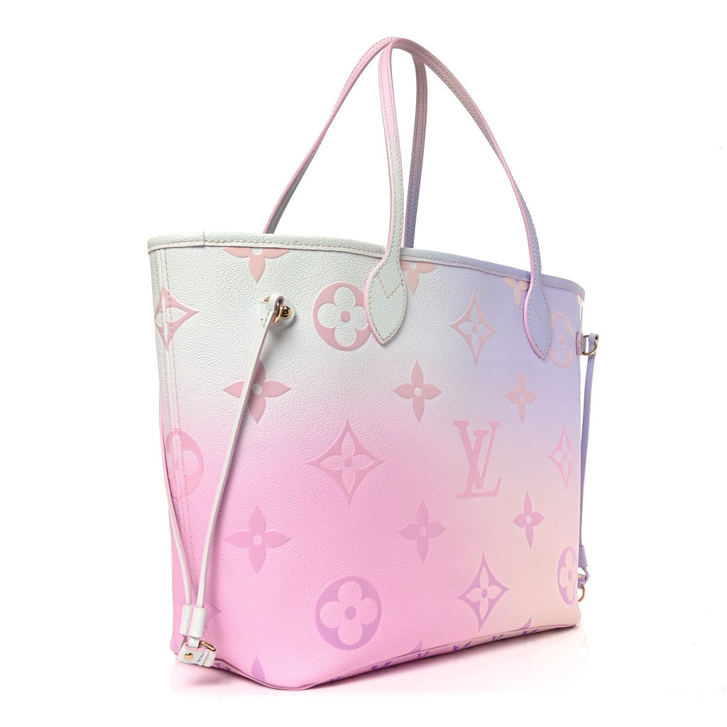 Louis Vuitton Monogram Giant Spring In The City Neverfull MM Sunrise Pastel