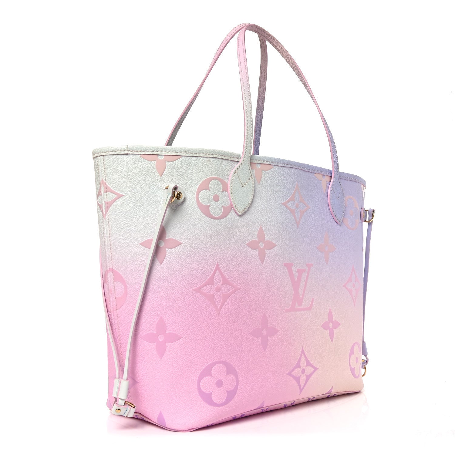Louis Vuitton Monogram Giant Spring In The City Neverfull MM Sunrise Pastel