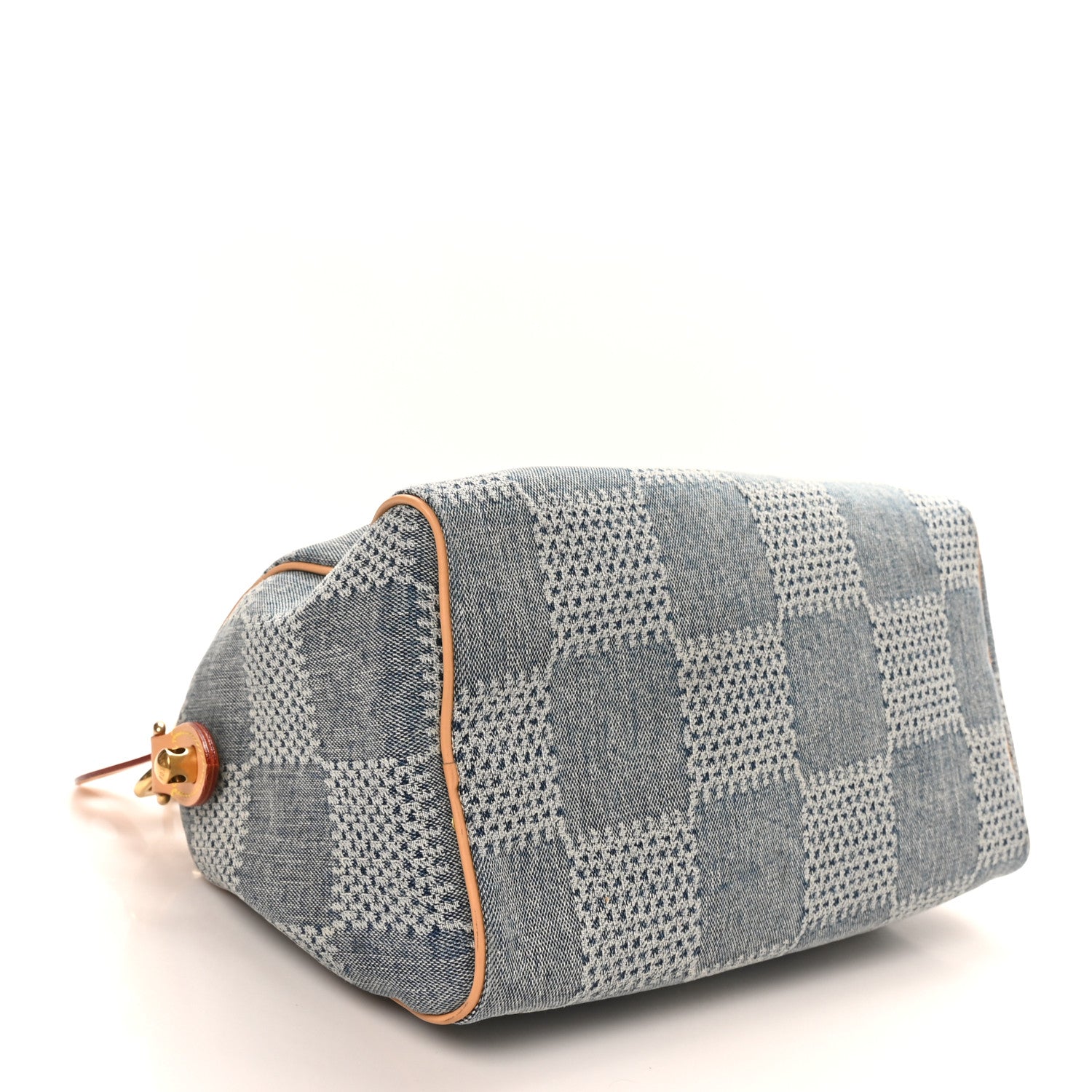 Louis Vuitton Damier Denim 3D Speedy Bandouliere 25 Bleu
