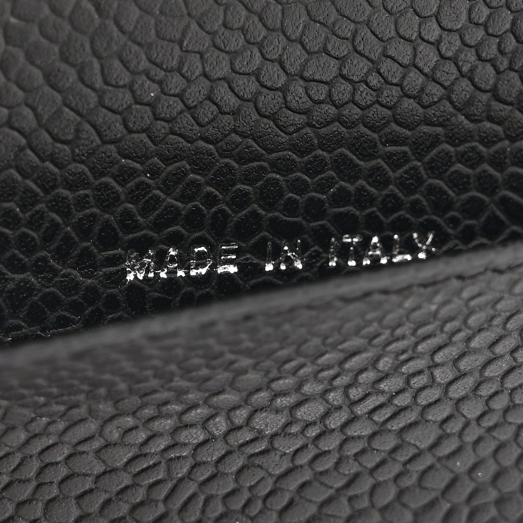 Chanel Caviar Quilted Agenda Cover Black