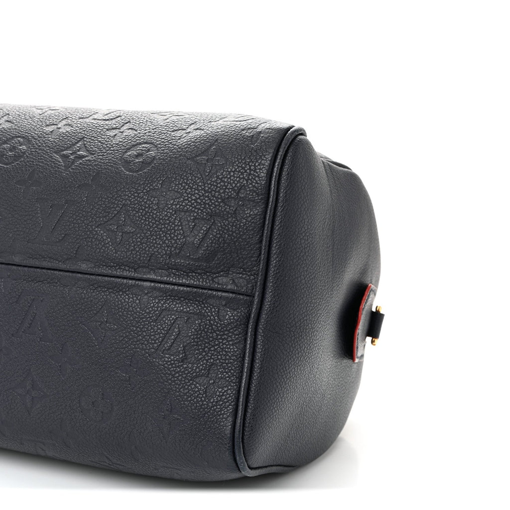 Louis Vuitton Empreinte Speedy Bandouliere 30 NM Marine Rouge