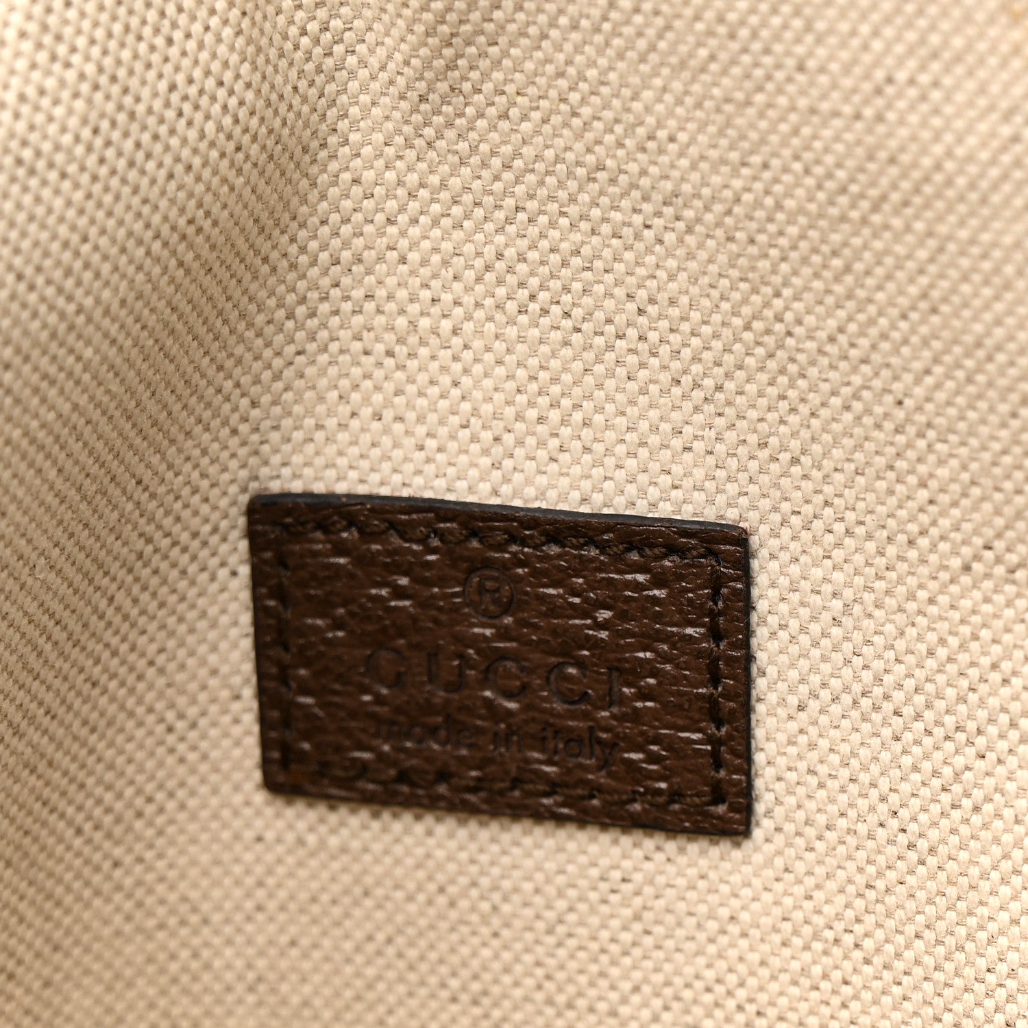 Gucci GG Supreme Monogram Web Medium Neo Vintage Flap Messenger Bag Beige New Acero