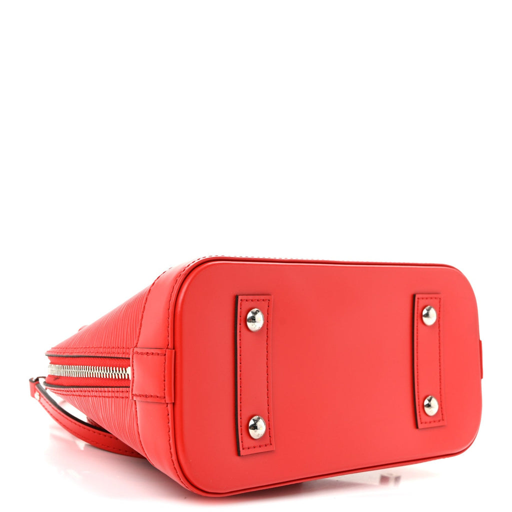 Louis Vuitton Epi Alma BB Coquelicot