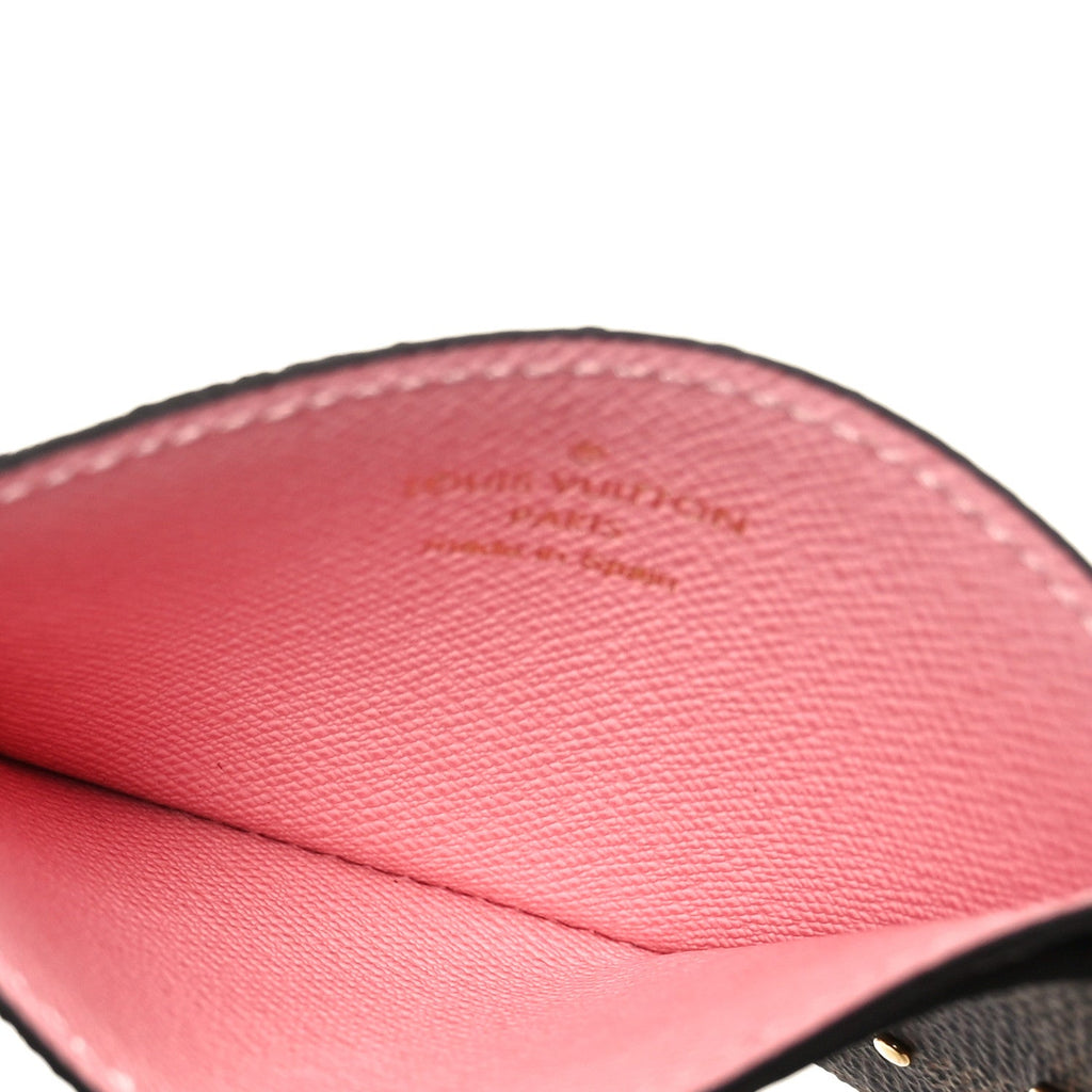 Louis Vuitton Damier Ebene Studded Card Holder