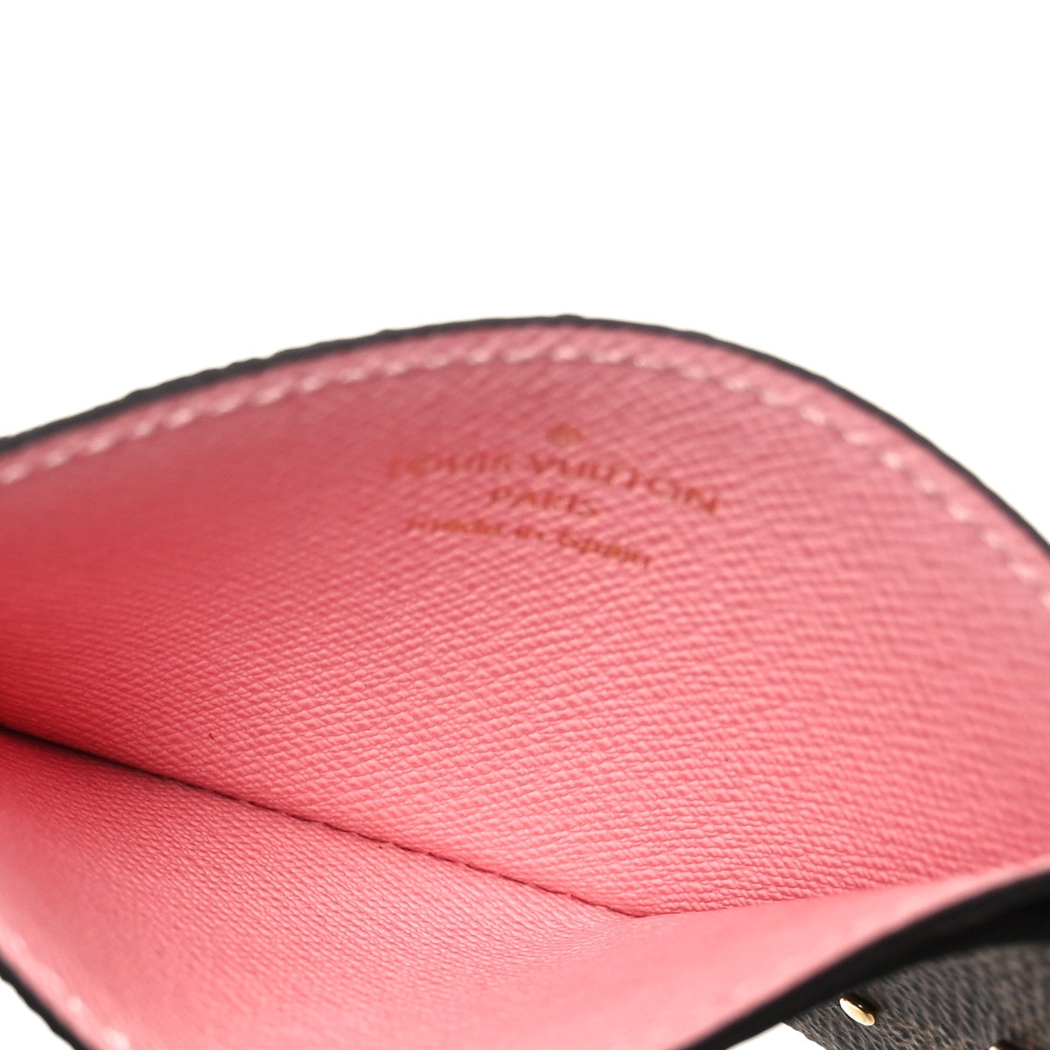 Louis Vuitton Damier Ebene Studded Card Holder