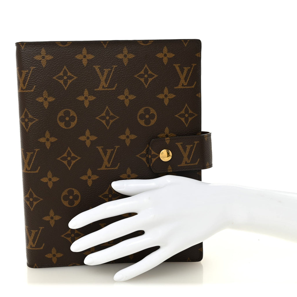 Louis Vuitton Monogram Large Ring Agenda Cover