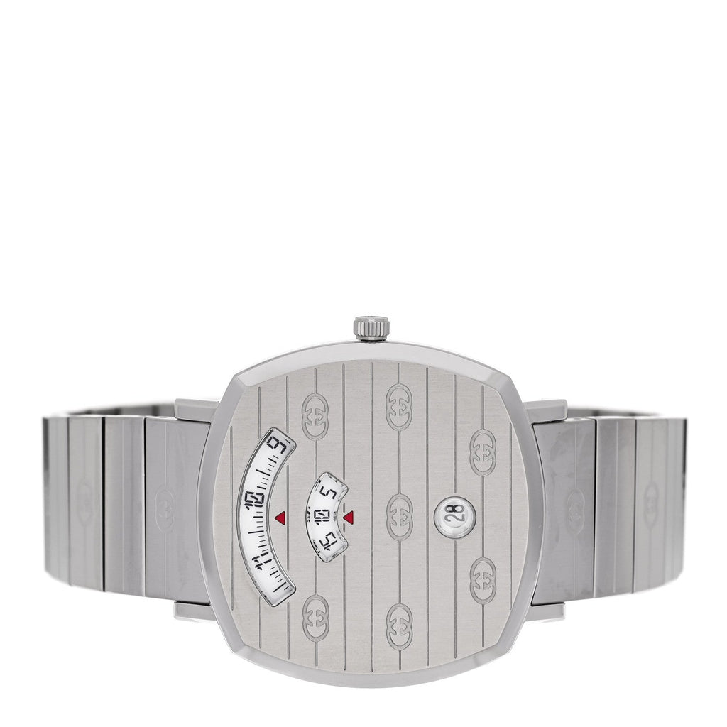 Gucci Stainless Steel 38mm Grip Quartz Watch