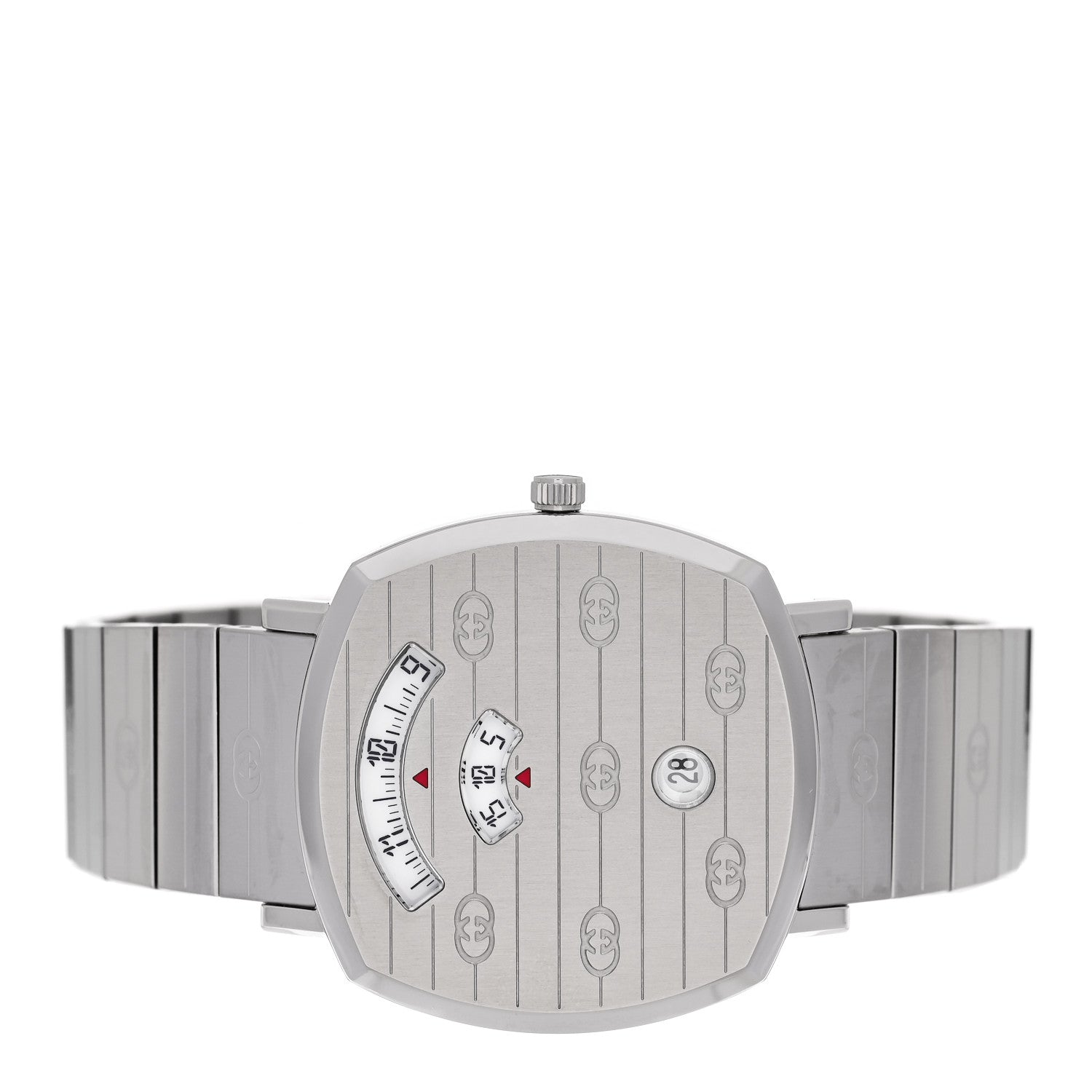 Gucci Stainless Steel 38mm Grip Quartz Watch