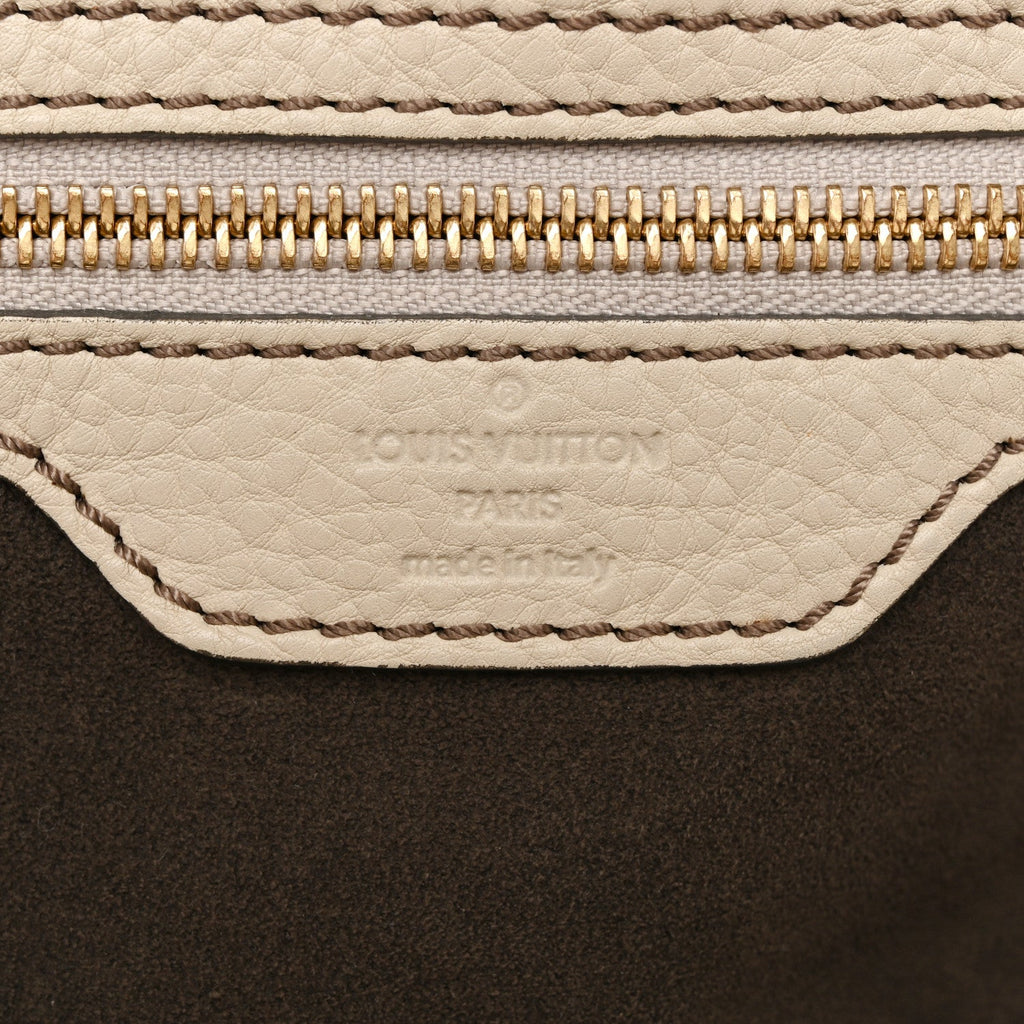 Louis Vuitton Mahina L Ivory