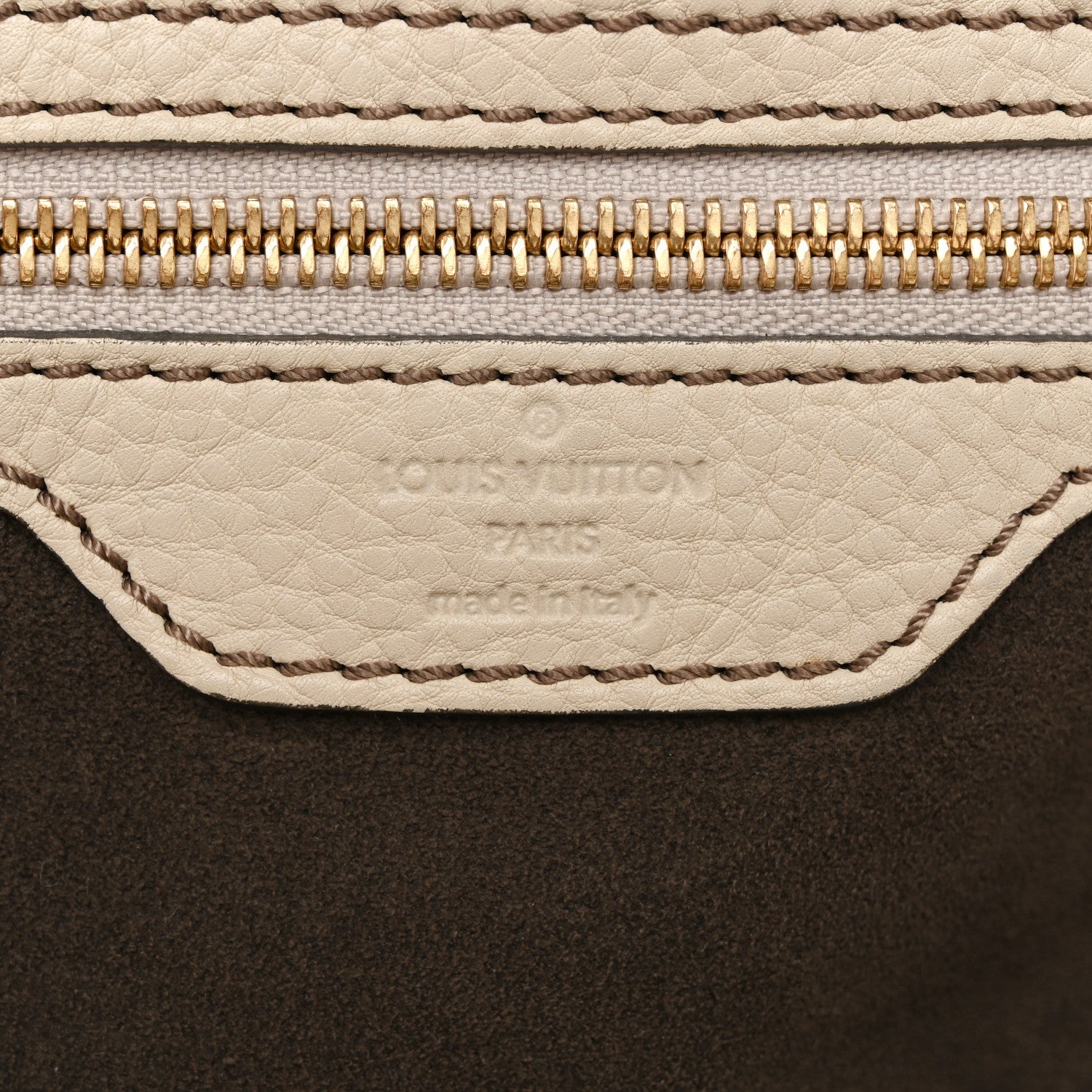 Louis Vuitton Mahina L Ivory