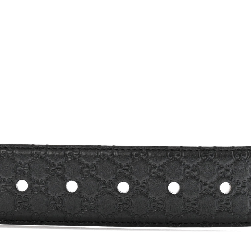 Gucci Soft Microguccissima Margaux Calfskin Belt 90 36 Black