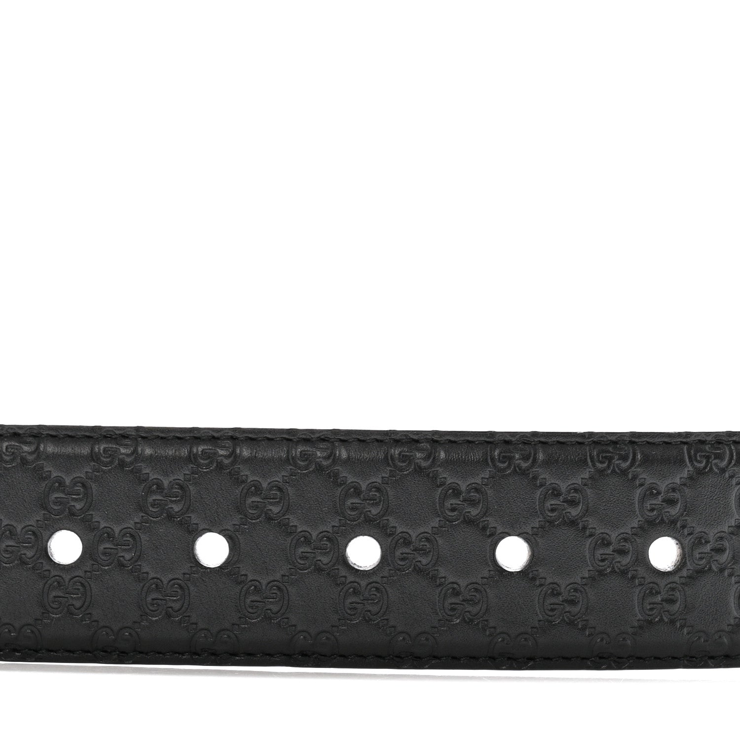 Gucci Soft Microguccissima Margaux Calfskin Belt 90 36 Black