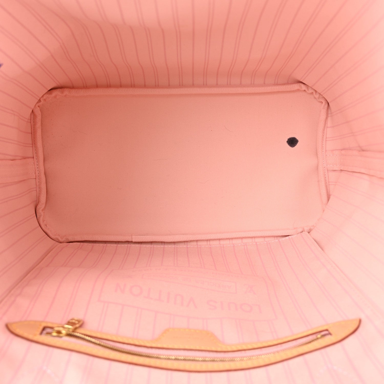 Louis Vuitton Damier Azur Neo Neverfull MM Rose Ballerine
