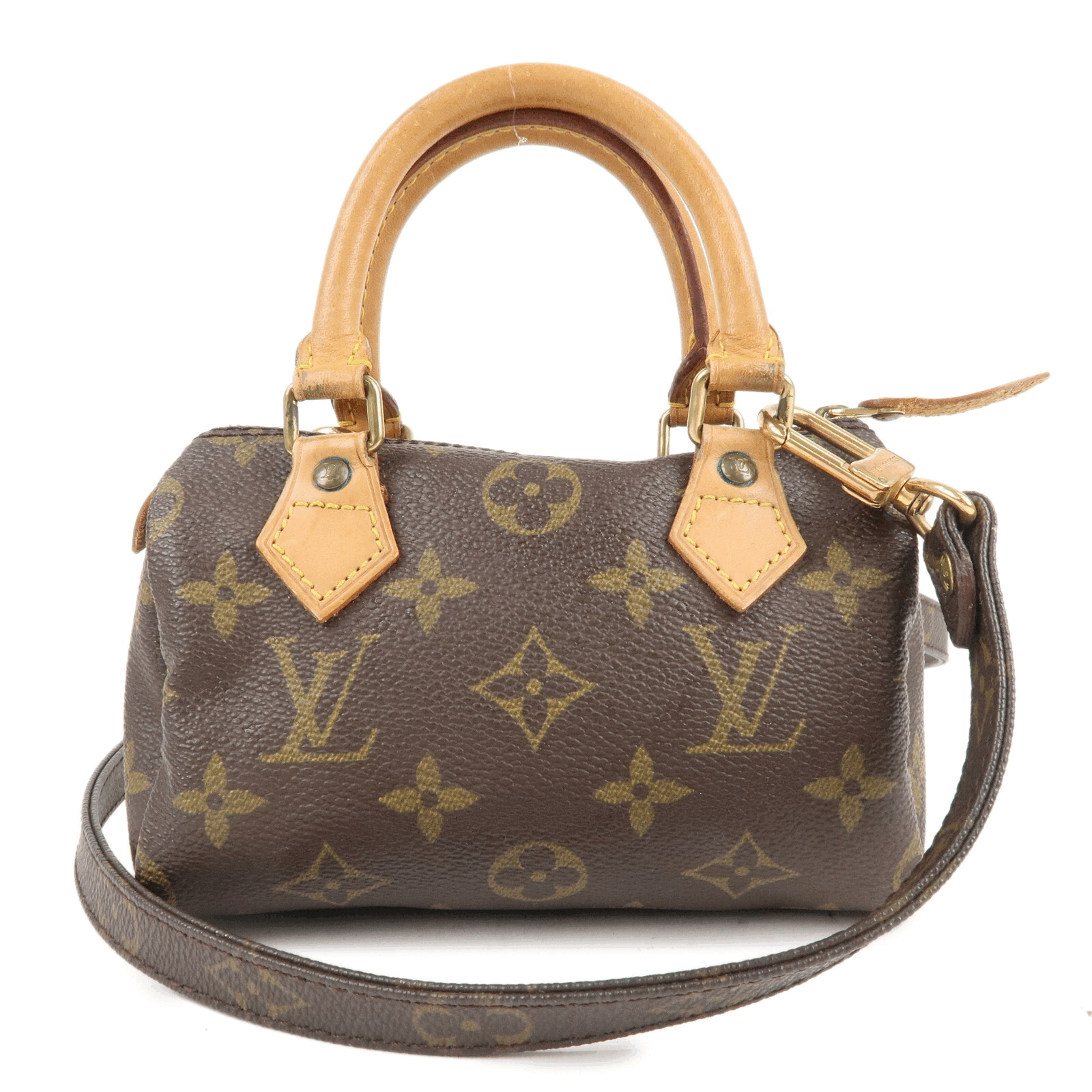 Louis Vuitton Monogram Mini Speedy & Strap M41534 J75010