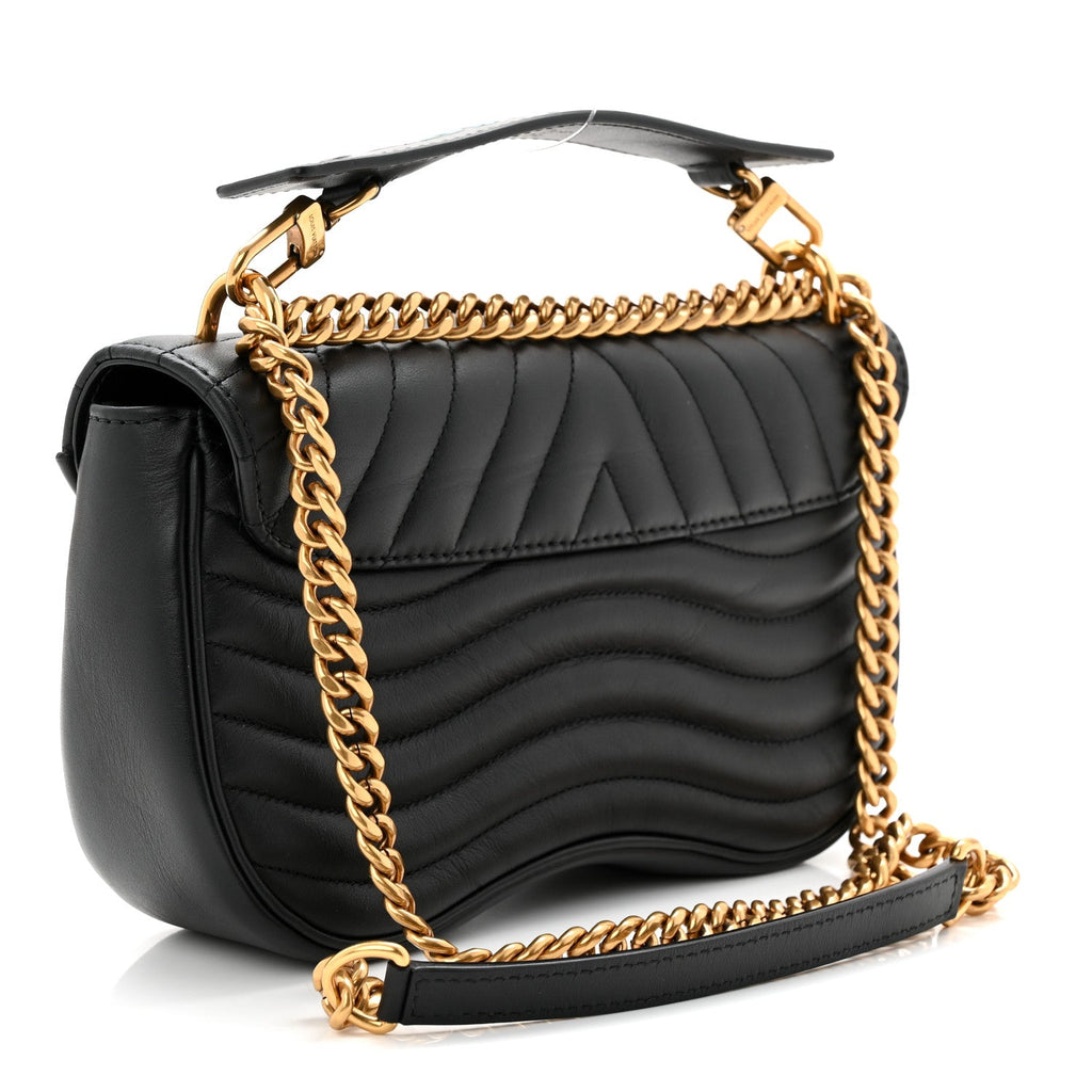 Louis Vuitton Calfskin New Wave Chain PM Black