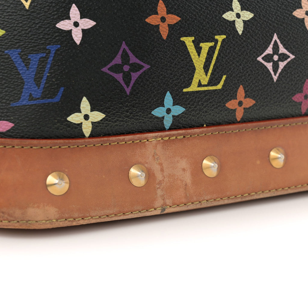 Louis Vuitton Monogram Multicolor Alma GM Black
