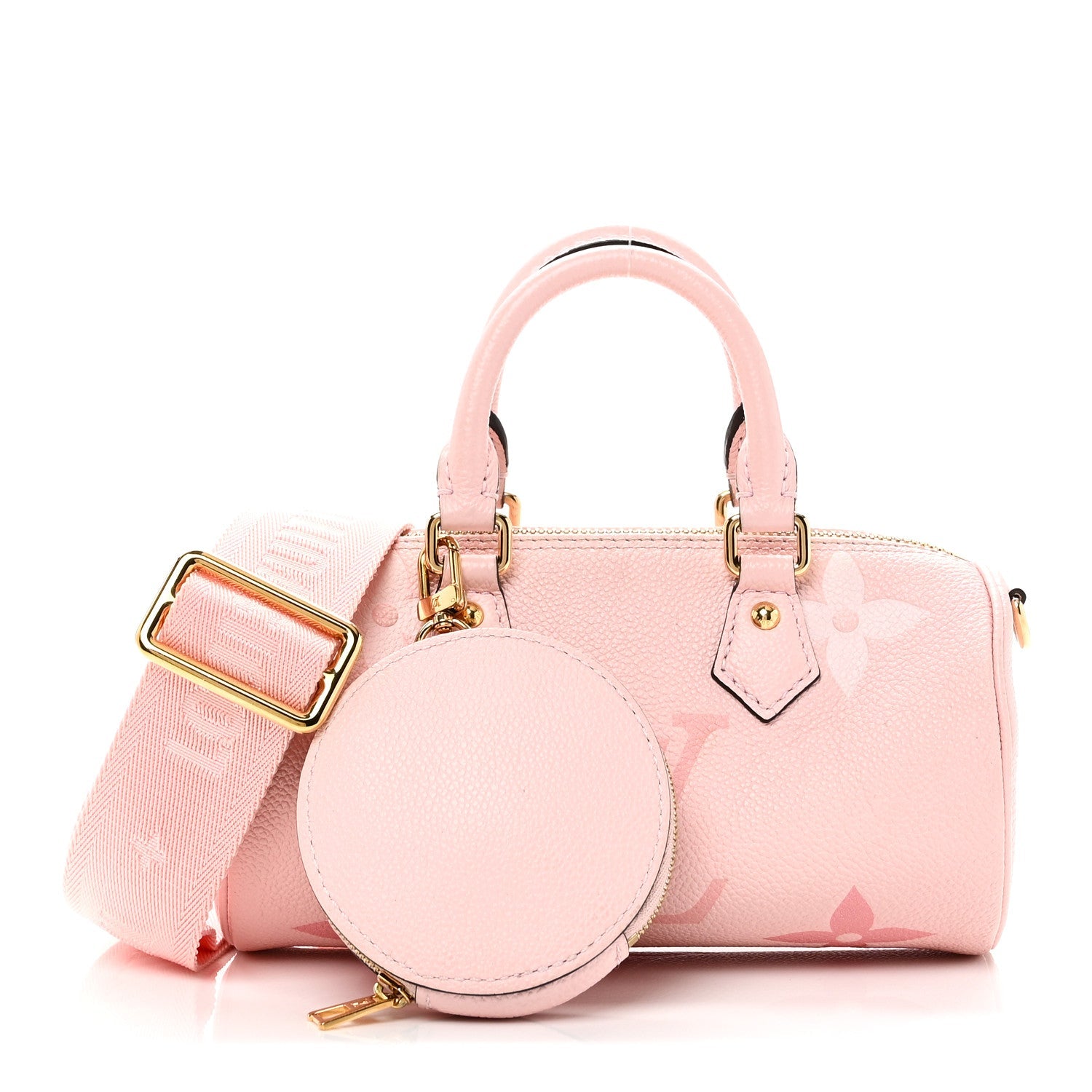 Louis Vuitton Empreinte Monogram Giant By The Pool Papillon BB Bouton De Rose