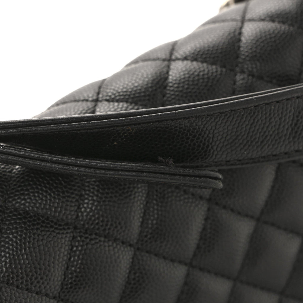 Chanel Caviar Quilted Small Boy Flap Black