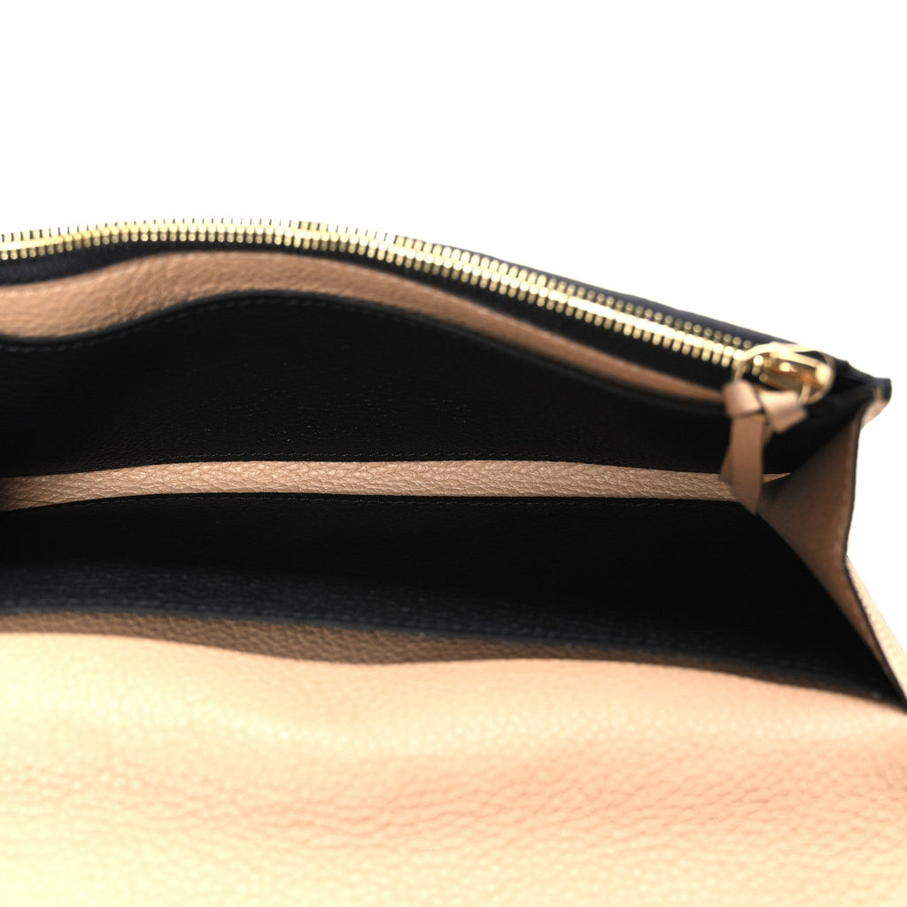 Louis Vuitton Empreinte Emilie Wallet Black Dune