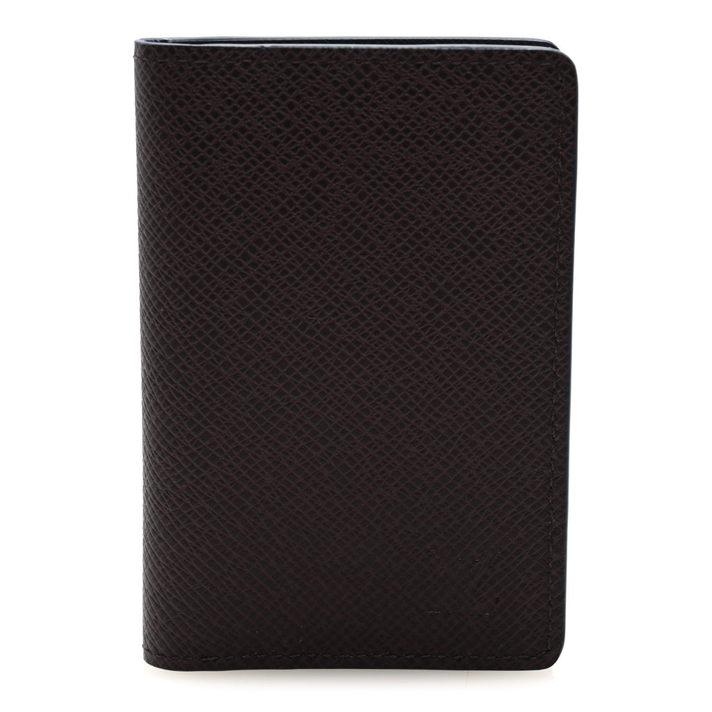 Louis Vuitton Taiga Pocket Organizer NM Acajou