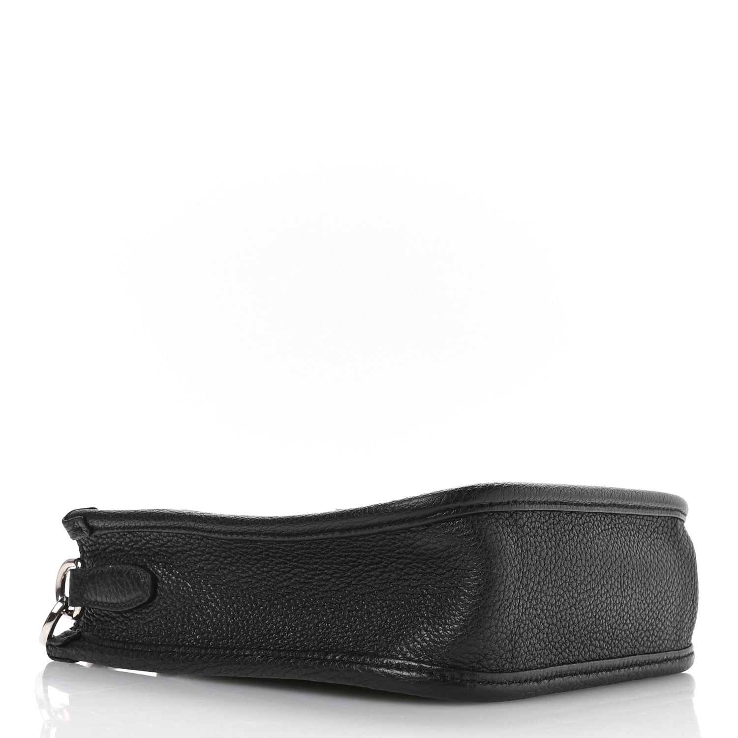 Prada Vitello Daino Soft Mini Hobo Messenger Bag Black