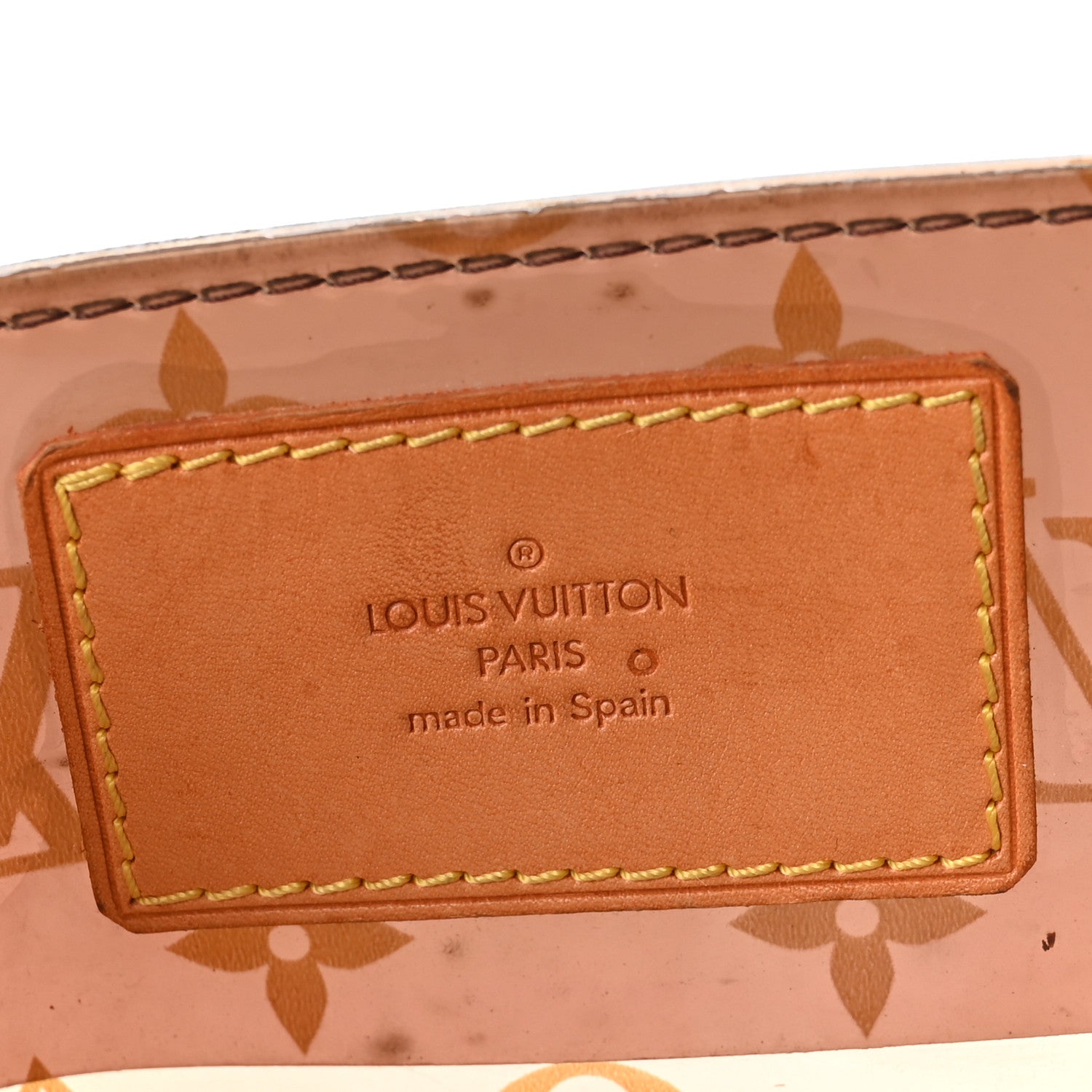 Louis Vuitton Vinyl Cabas Sac Ambre MM