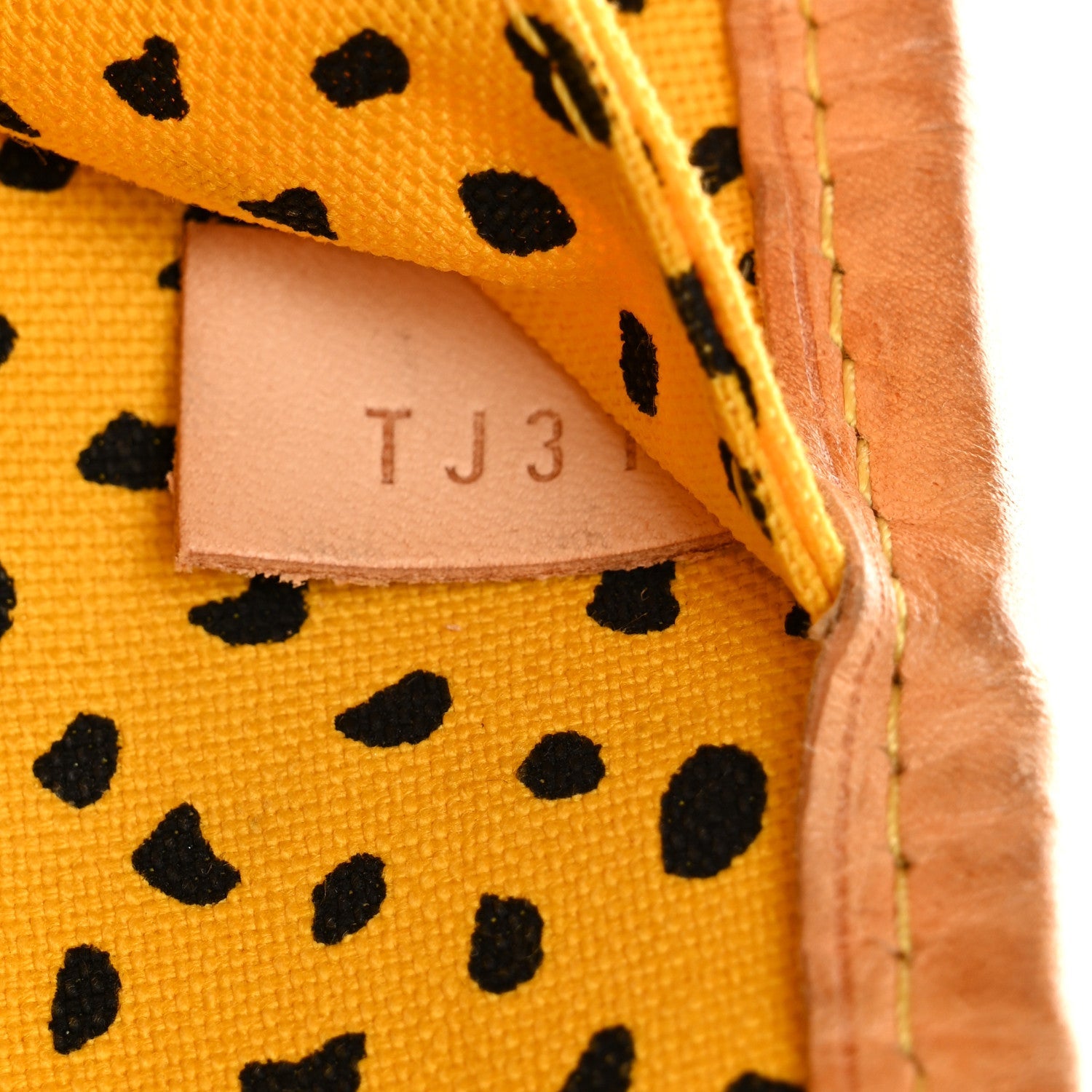 Louis Vuitton Monogram Kusama Waves Neverfull MM Yellow