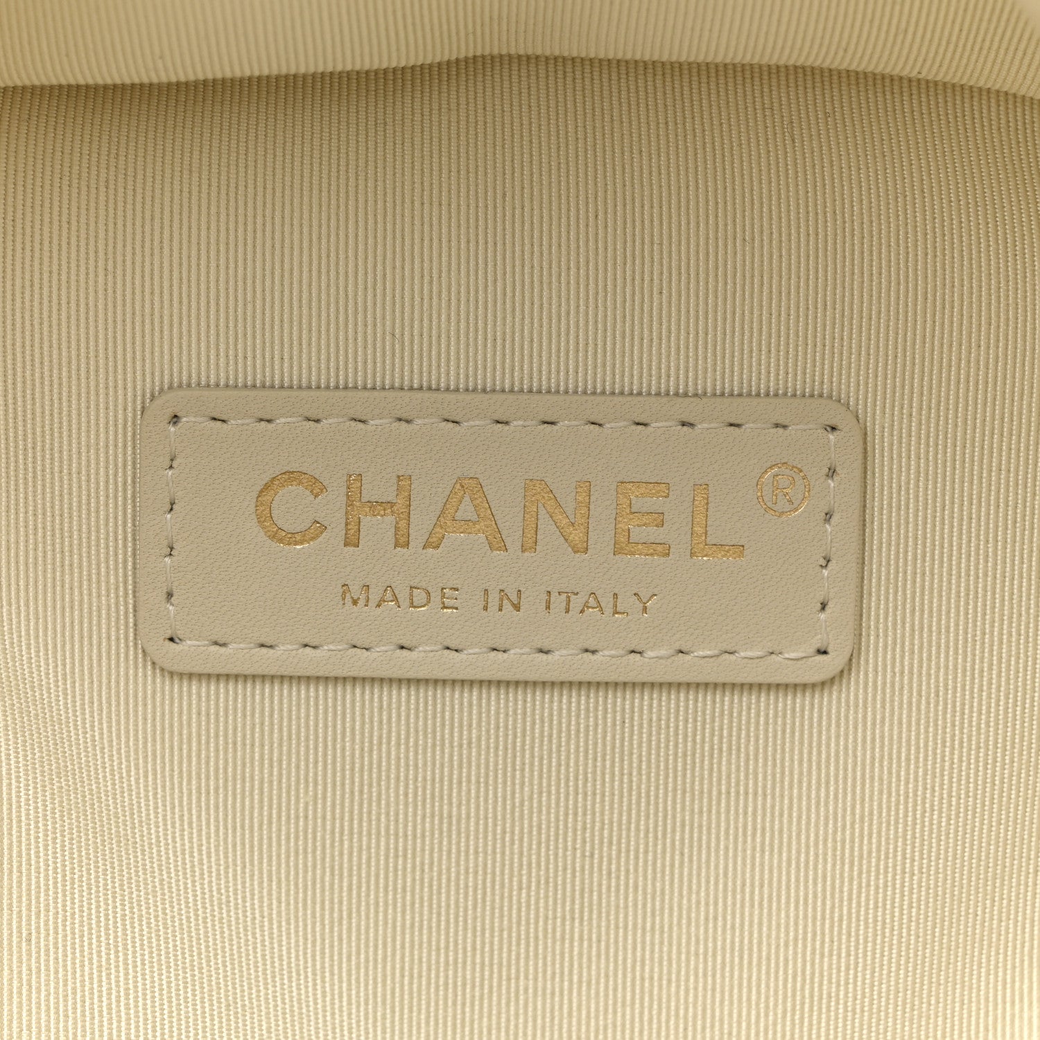 Chanel Caviar Quilted Small CC Day Backpack White