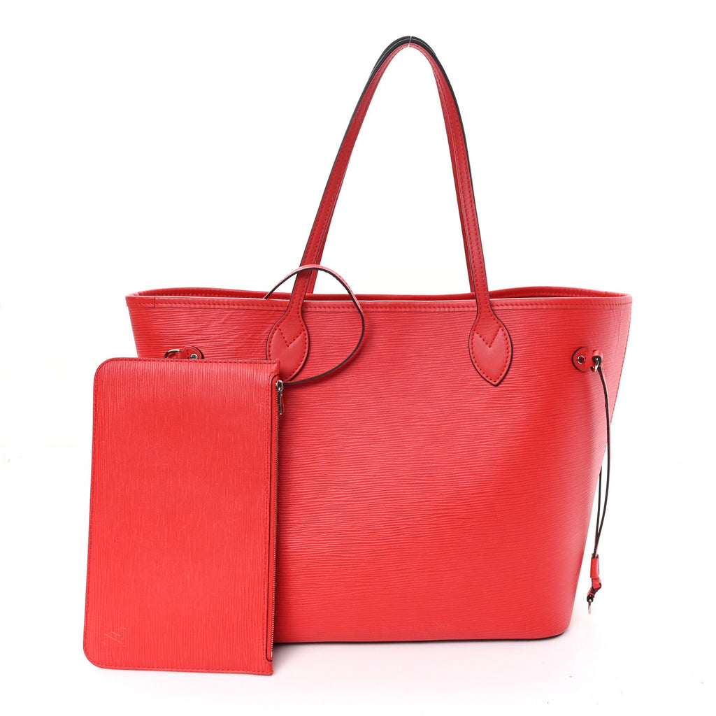 Louis Vuitton Epi Neverfull MM Coquelicot