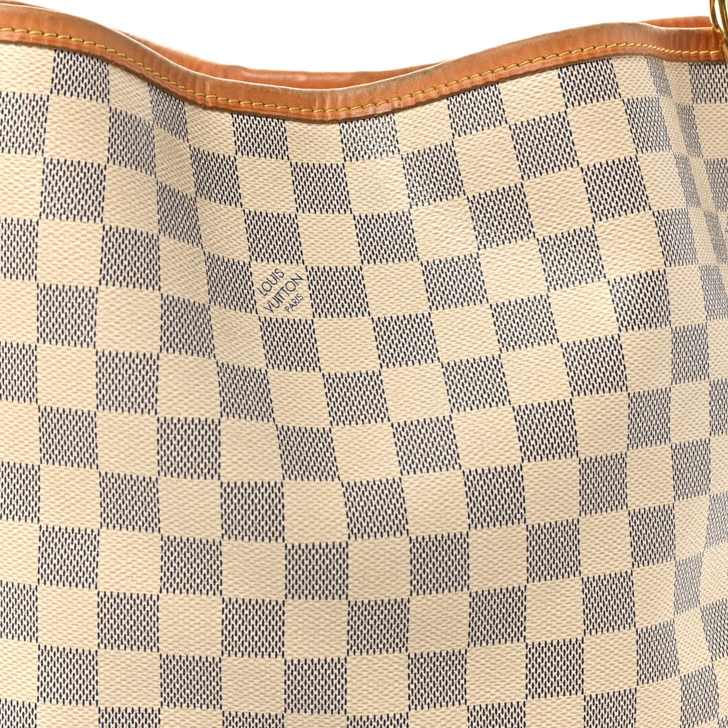 Louis Vuitton Damier Azur Delightful PM Pink