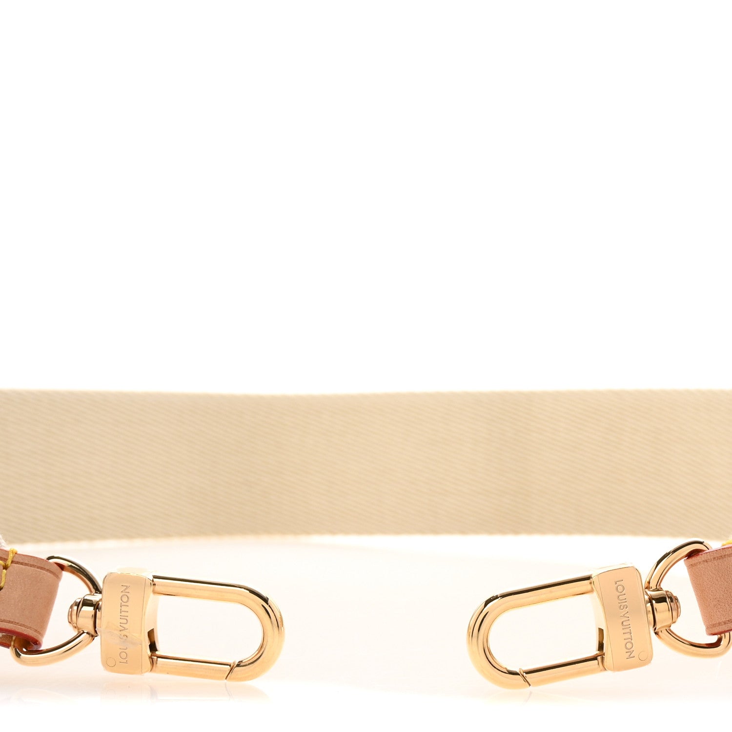 Louis Vuitton Jacquard High Rise Shoulder Strap Beige