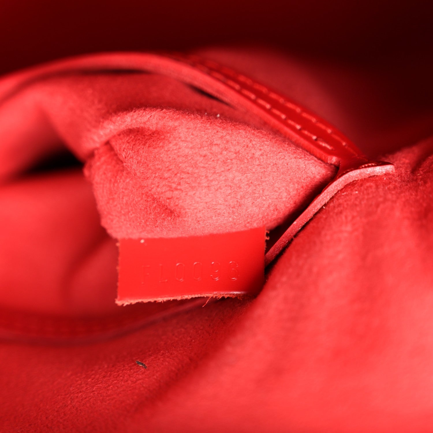 Louis Vuitton Epi Alma PM Castillan Red