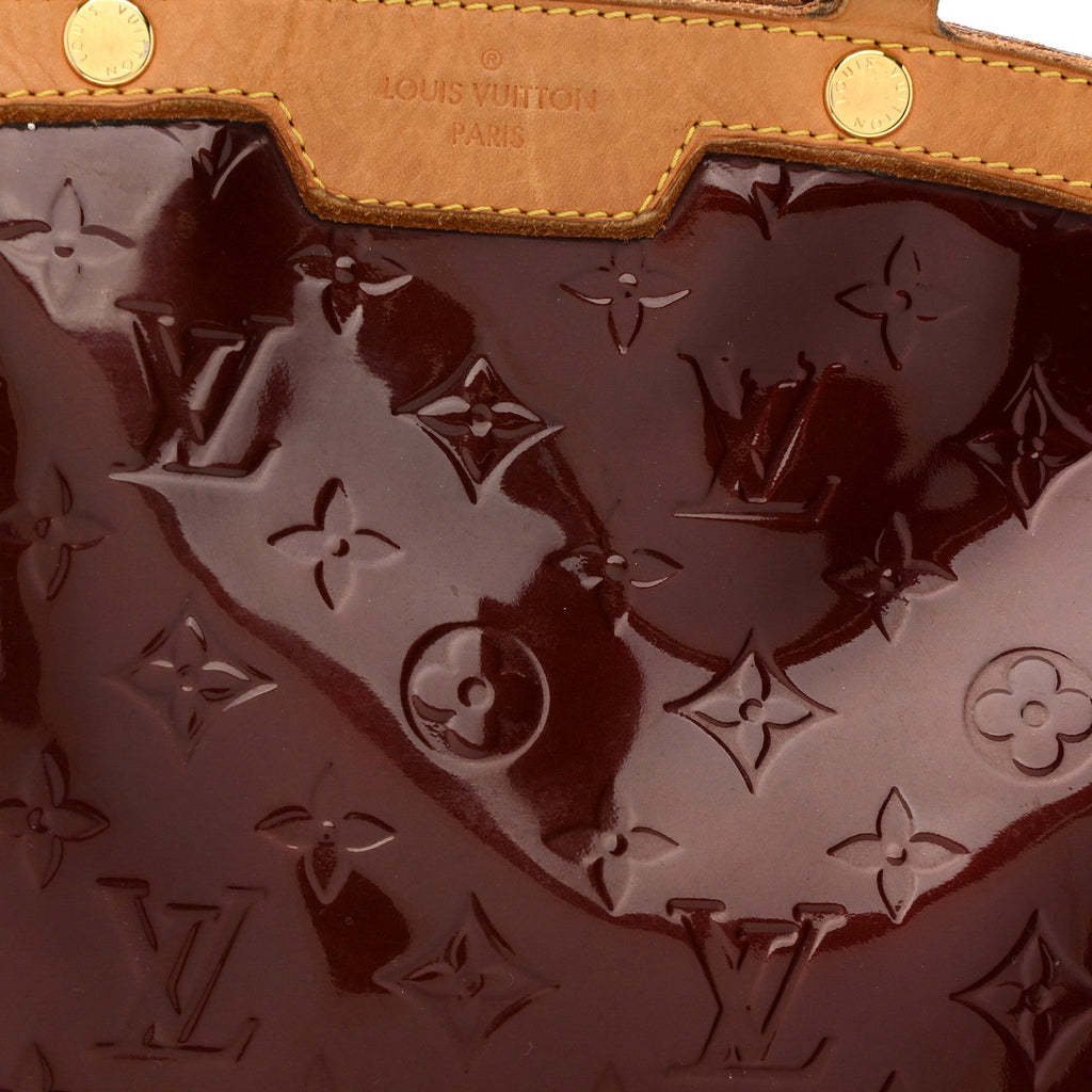 Louis Vuitton Vernis Brea MM Rouge Fauviste
